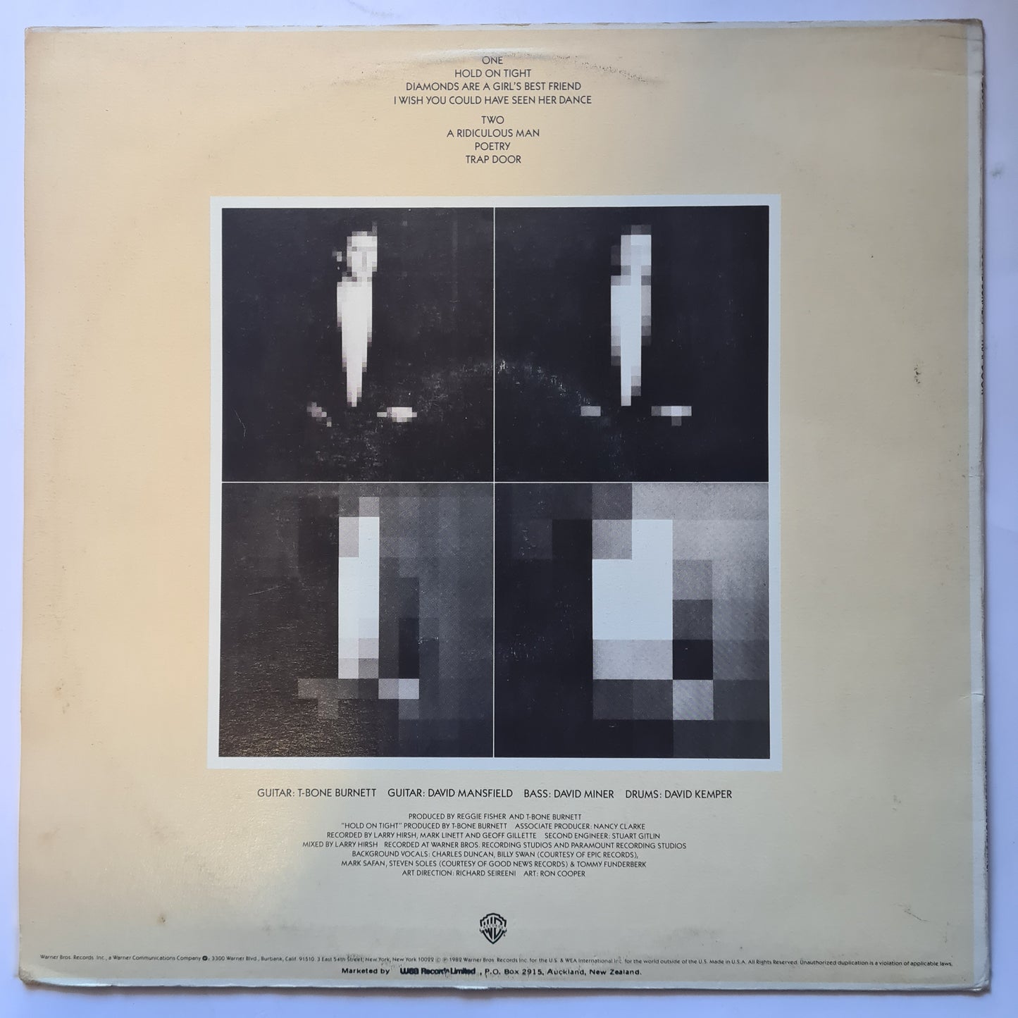 T-Bone Burnett – Trap Door - 1982 - Vinyl Record LP (near mint) - Sound Hound Records