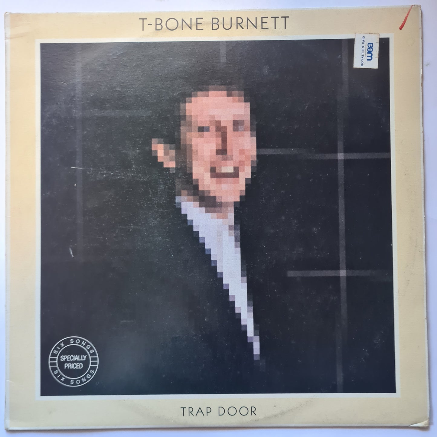 T-Bone Burnett – Trap Door - 1982 - Vinyl Record LP (near mint) - Sound Hound Records
