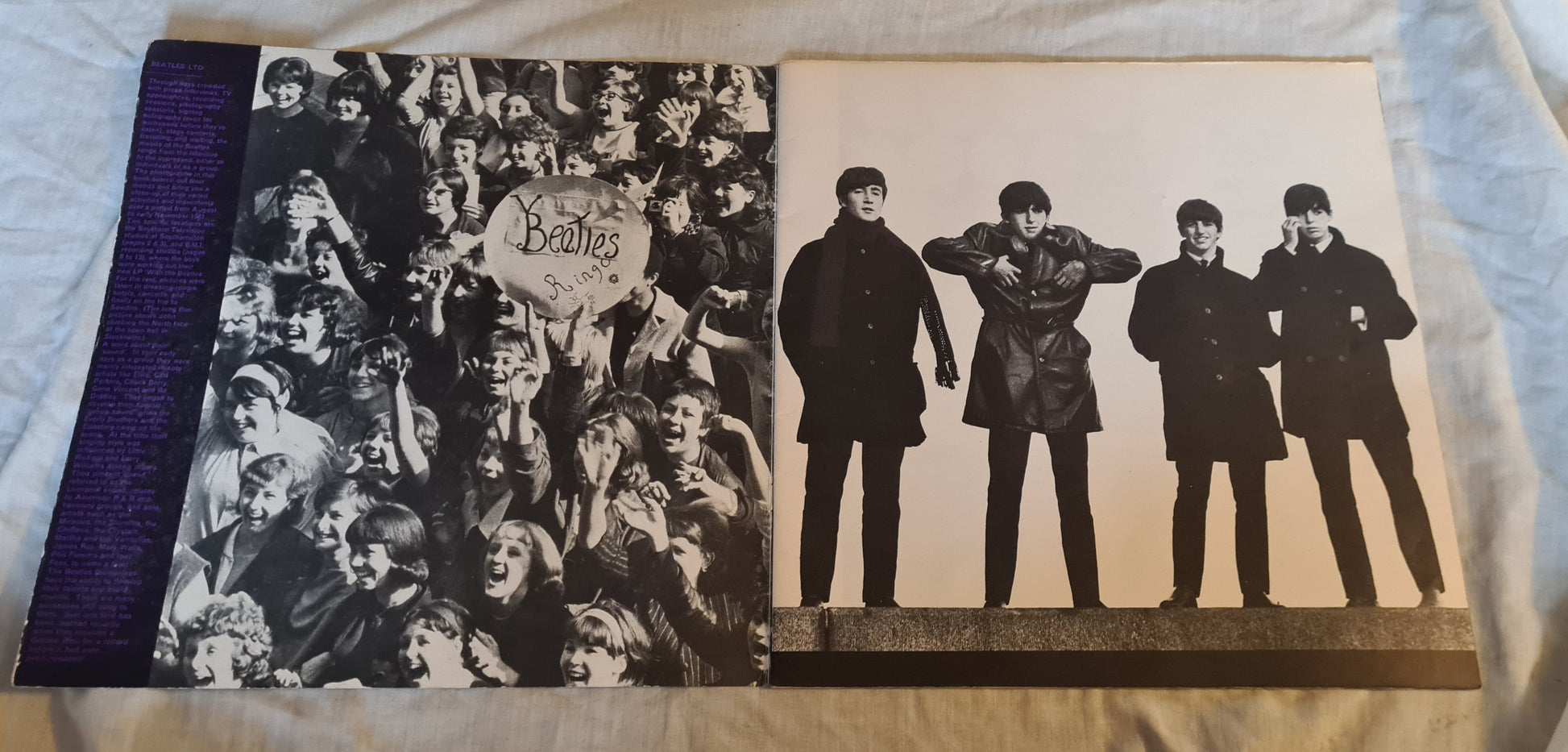 THE BEATLES - BEATLES LTD: ORIGINAL 1964 TOUR BOOK- TOUR PROGRAM- VINTAGE RARE - Sound Hound Records