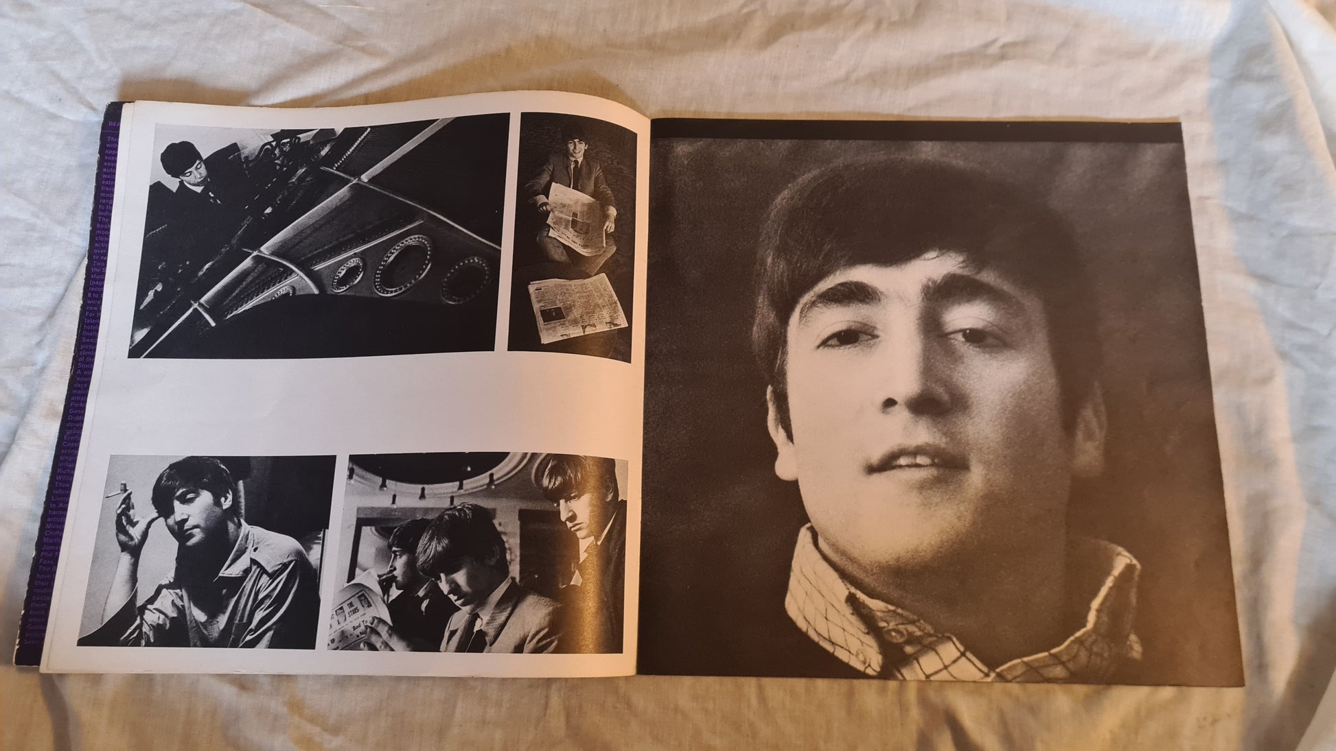 THE BEATLES - BEATLES LTD: ORIGINAL 1964 TOUR BOOK- TOUR PROGRAM- VINTAGE RARE - Sound Hound Records