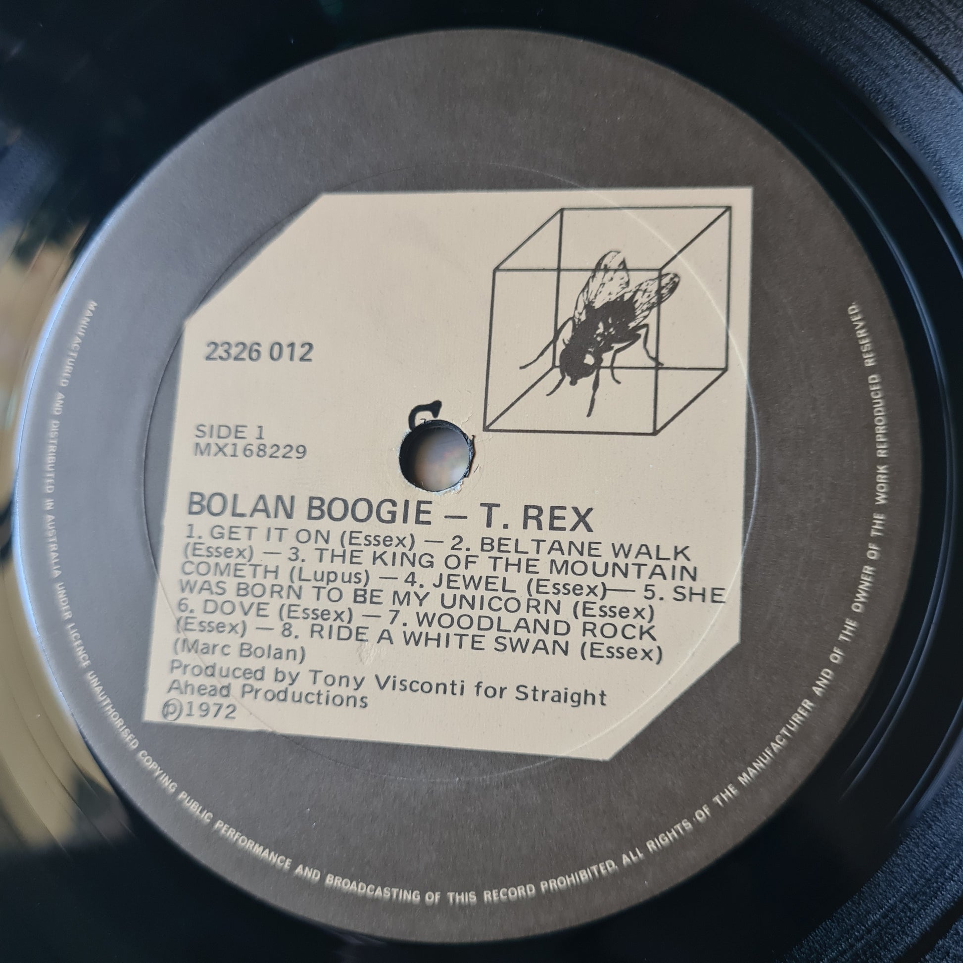 T.Rex – Bolan Boogie - 1973 - Vinyl Record LP - Sound Hound Records