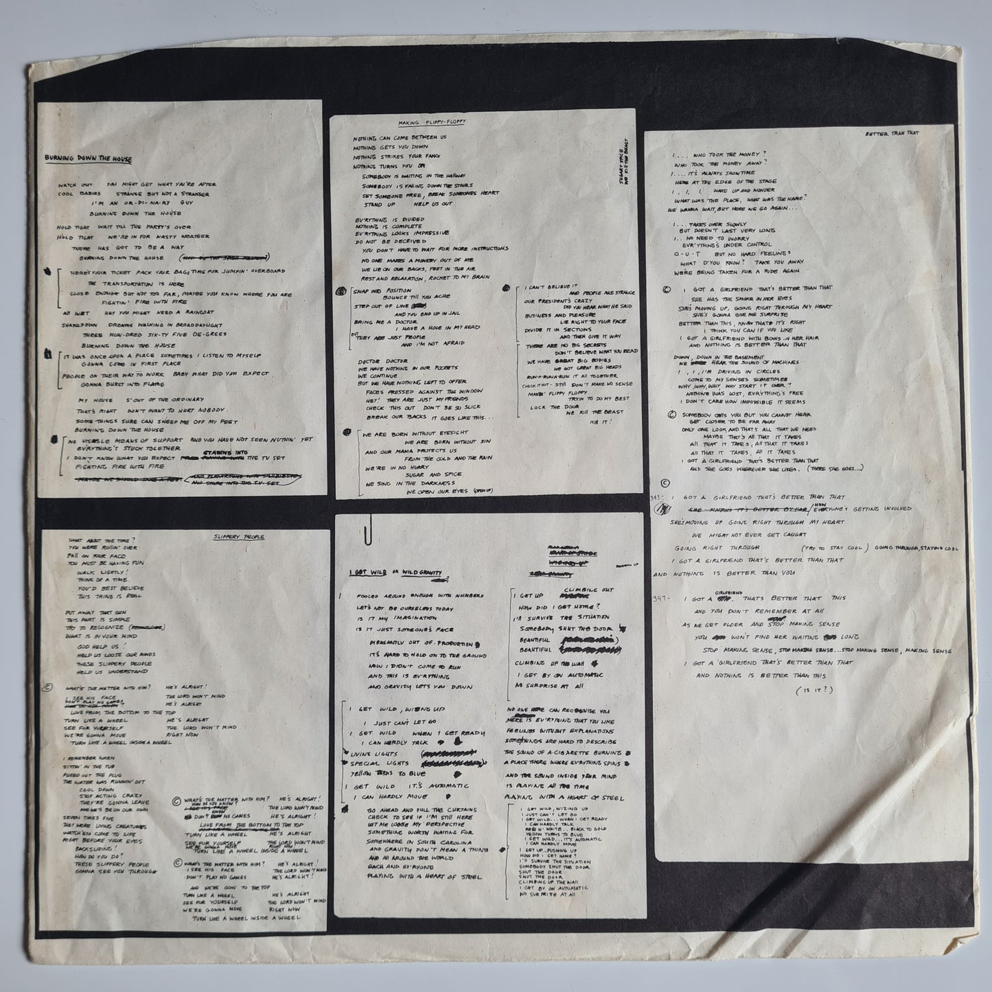 Talking Heads – Speaking In Tongues - 1983 (German Pressing) - Vinyl Record LP - Sound Hound Records