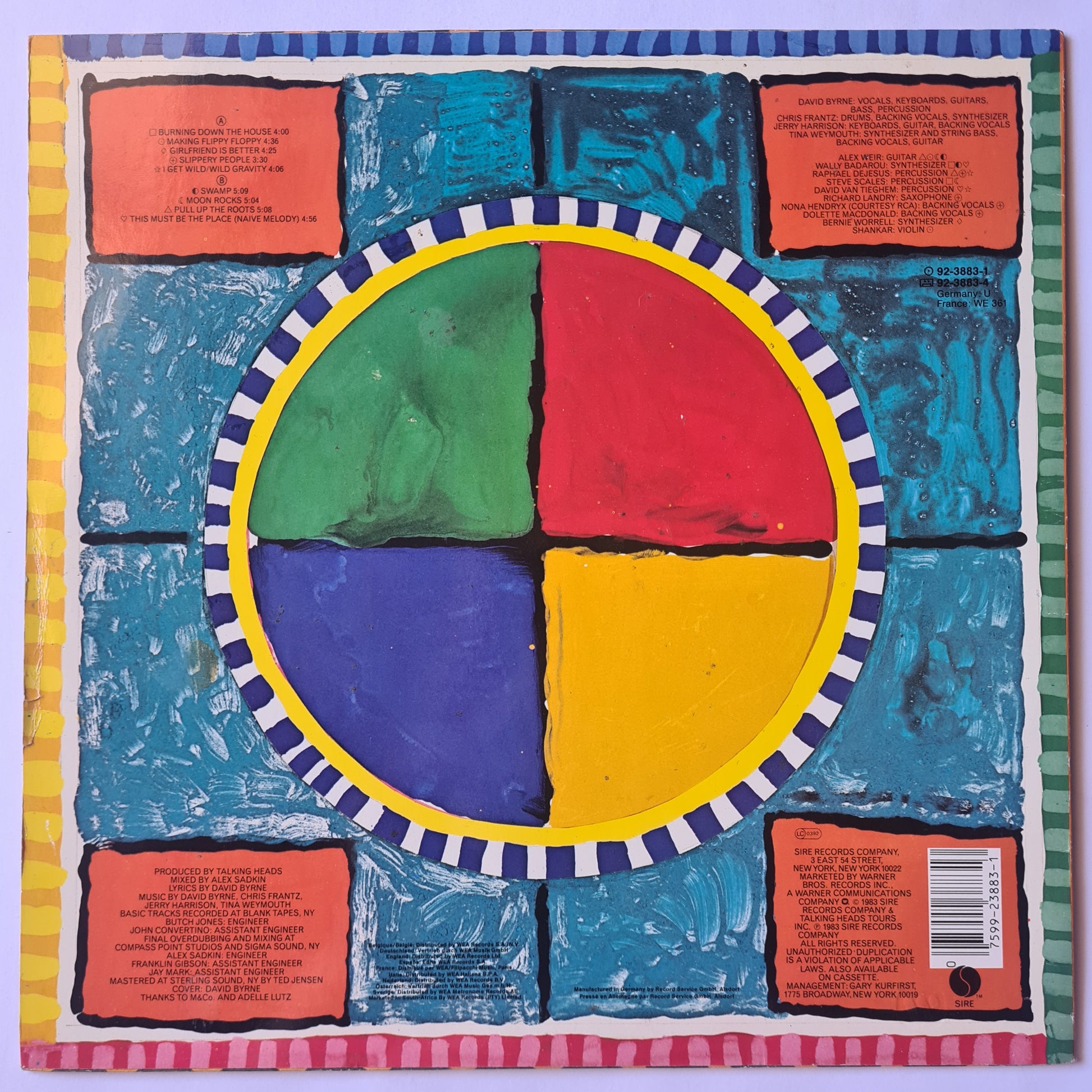 Talking Heads – Speaking In Tongues - 1983 (Irish Pressing) - Vinyl Record LP (EX) - Sound Hound Records