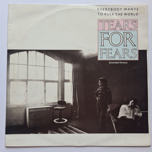 Tears For Fears – Everybody Wants To Rule The World (Extended Version) - 1985 - Vinyl Record 12inch Single - Sound Hound Records