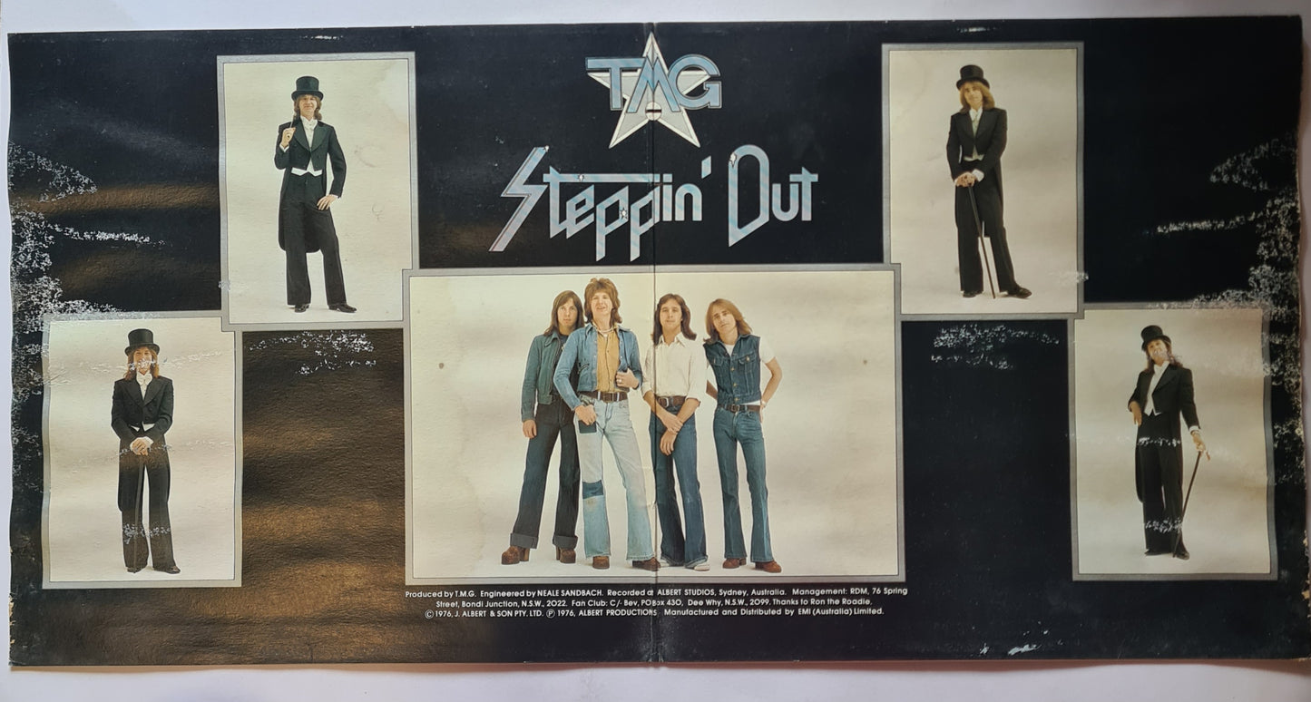 Ted Mulry Gang – Steppin' Out - 1976 - Vinyl Record LP (Gatefold) - Sound Hound Records