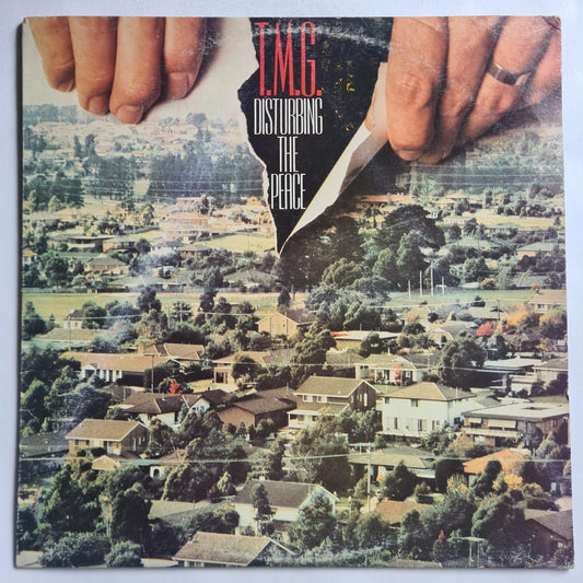 Ted Mulry Gang (T.M.G)– Disturbing The Peace - 1978 - Vinyl Record LP - Sound Hound Records