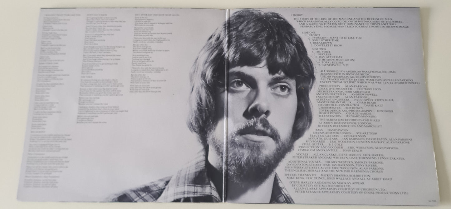 The Alan Parsons Project – I Robot - 1977 - Vinyl Record LP - Sound Hound Records