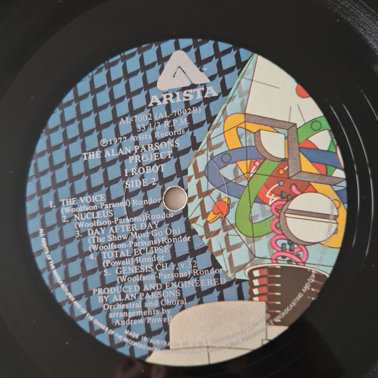 The Alan Parsons Project – I Robot - 1977 - Vinyl Record LP - Sound Hound Records