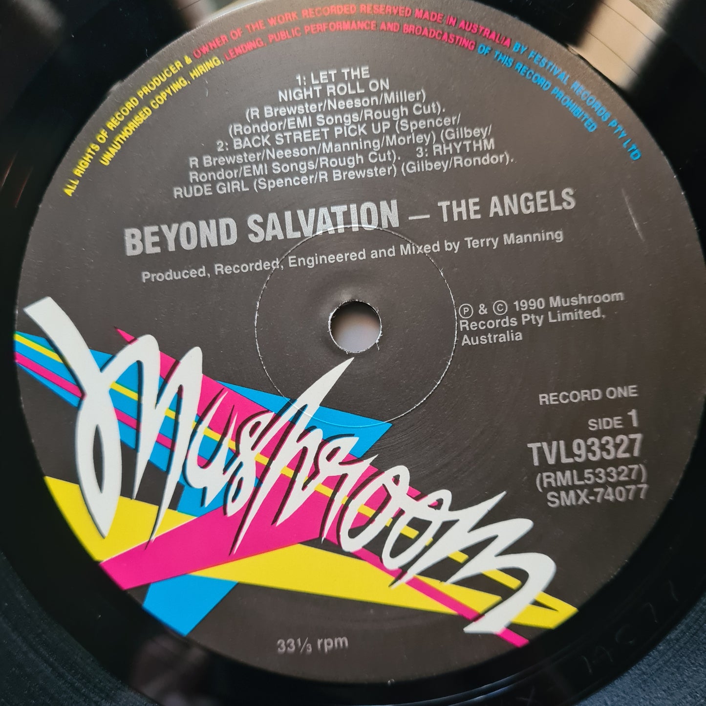The Angels – Beyond Salvation - 1990 - Vinyl Record 2LP *RARE* - Sound Hound Records