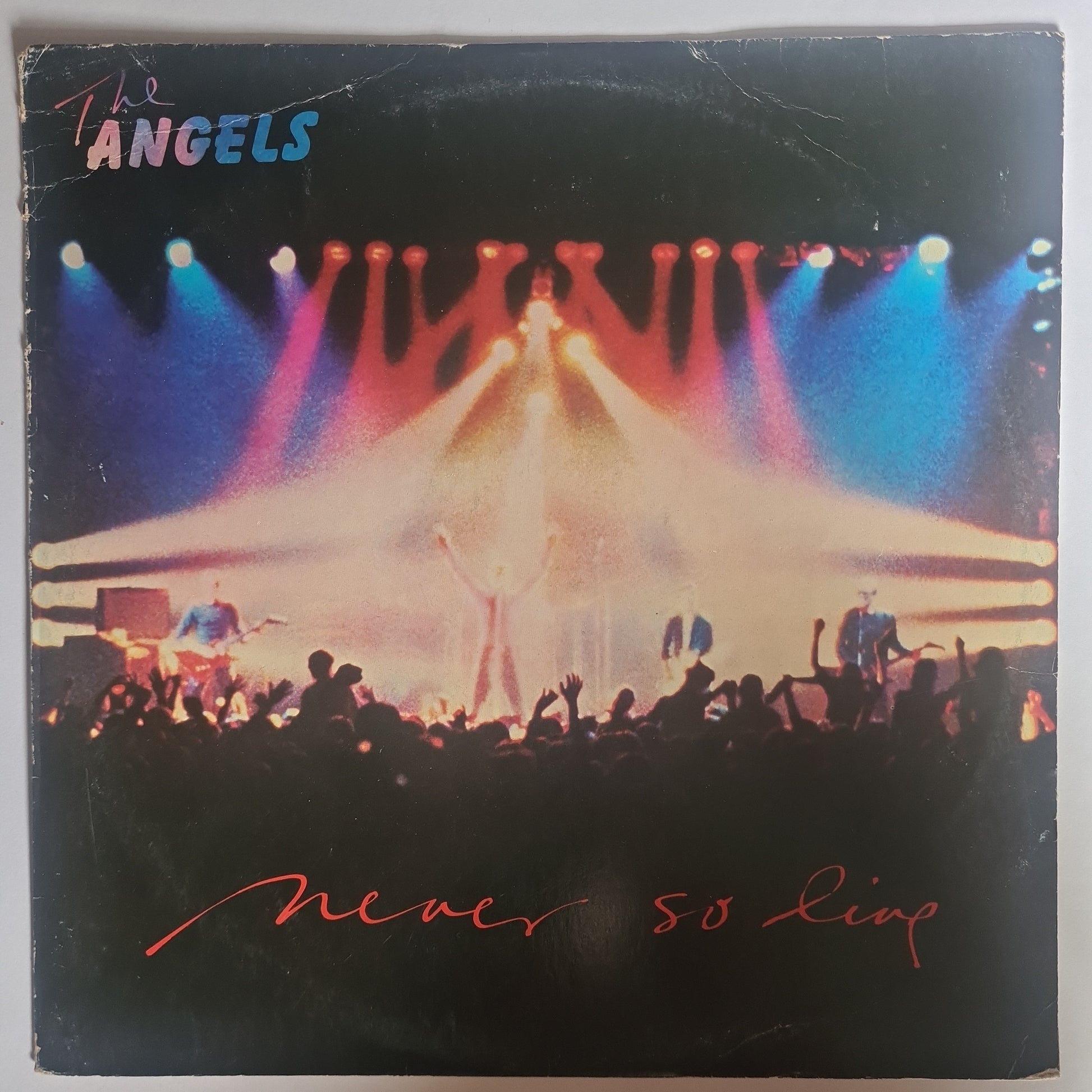 The Angels – Never So Live - 1981 - Vinyl Record LP - Sound Hound Records