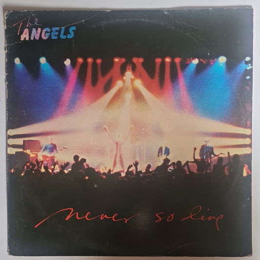 The Angels – Never So Live - 1981 - Vinyl Record LP - Sound Hound Records