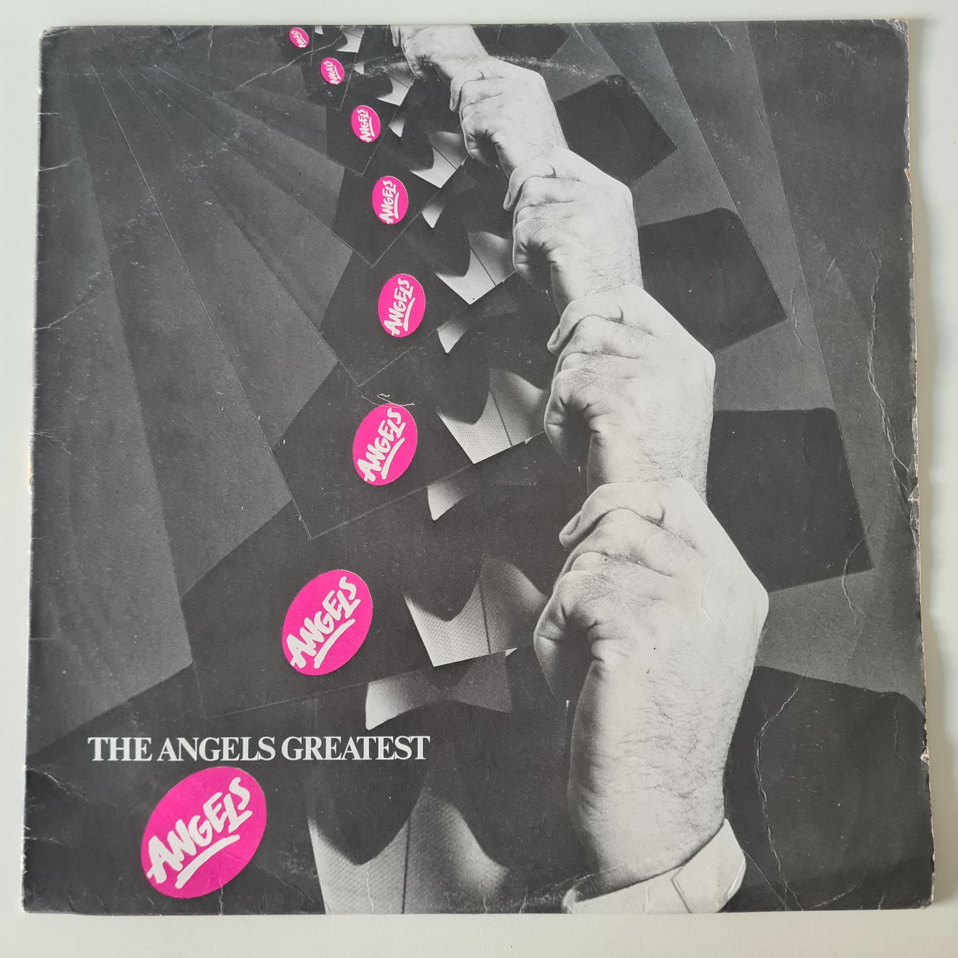 The Angels – The Angels Greatest - 1980 (1981 Black Label Pressing - Vinyl Record LP - Sound Hound Records