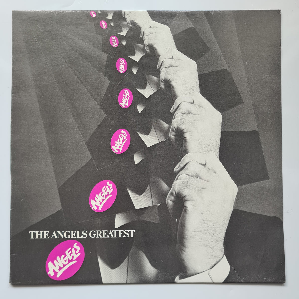 The Angels – The Angels Greatest - 1980 (1987 Red Label Pressing - Near Mint looks unplayed) - Vinyl Record LP - Sound Hound Records
