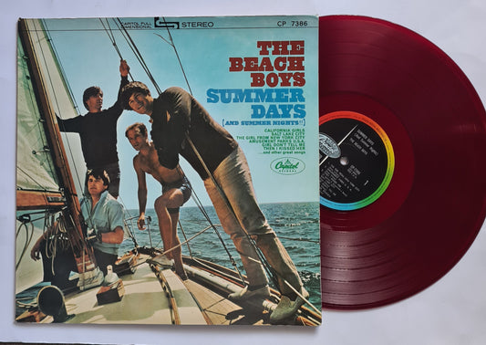 The Beach Boys - Summer Days (And Summer Nights!!) - 1965 (Japanese Pressing Red Vinyl) - Vinyl Record LP - Sound Hound Records