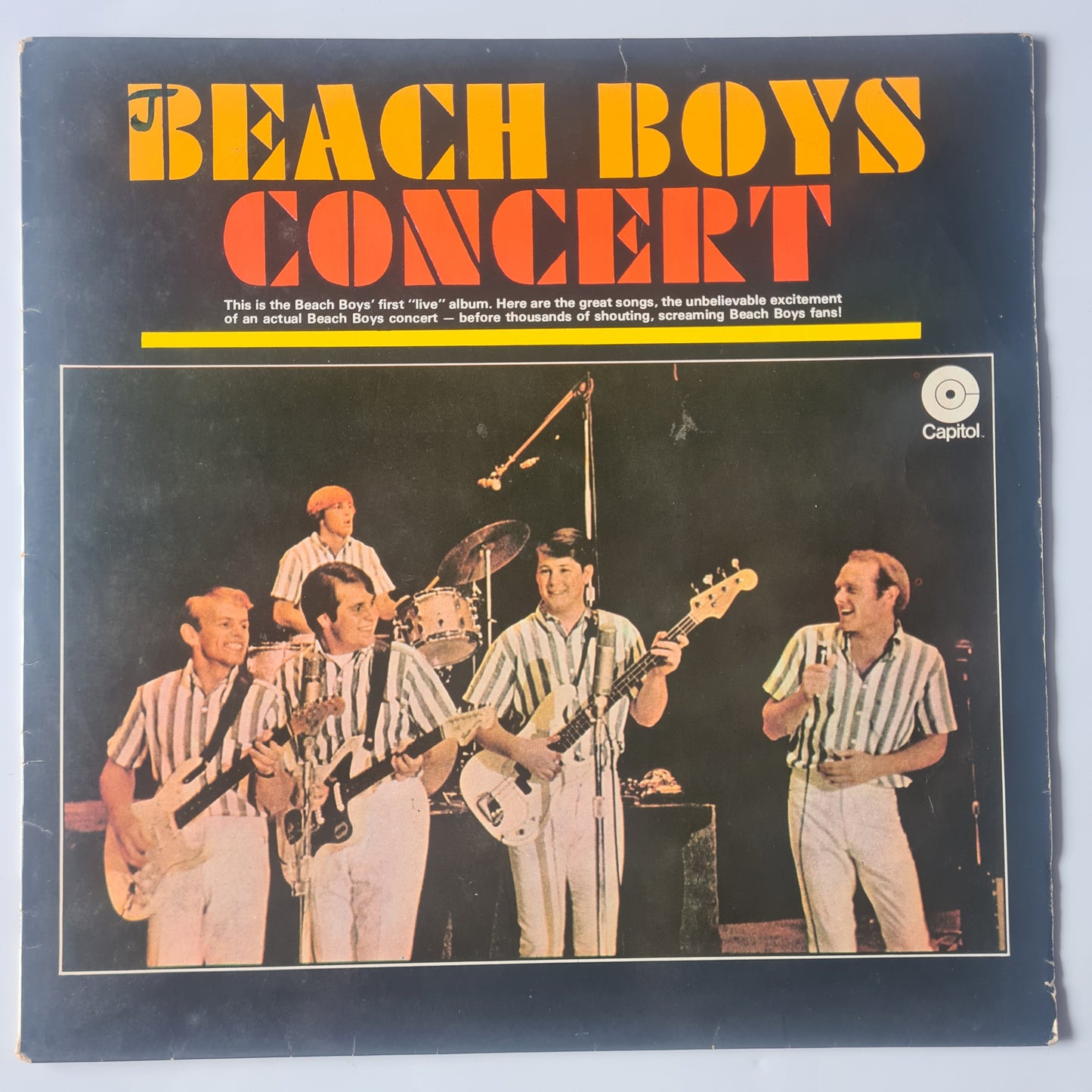 The Beach Boys – Concert - 1964 (1973 Australian Pressing) - Vinyl Record LP - Sound Hound Records