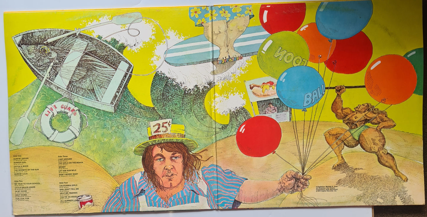 The Beach Boys – Endless Summer (Greatest Hits) 1974 (Australian Pressing) - Vinyl Record 2LP (Excellent) - Sound Hound Records