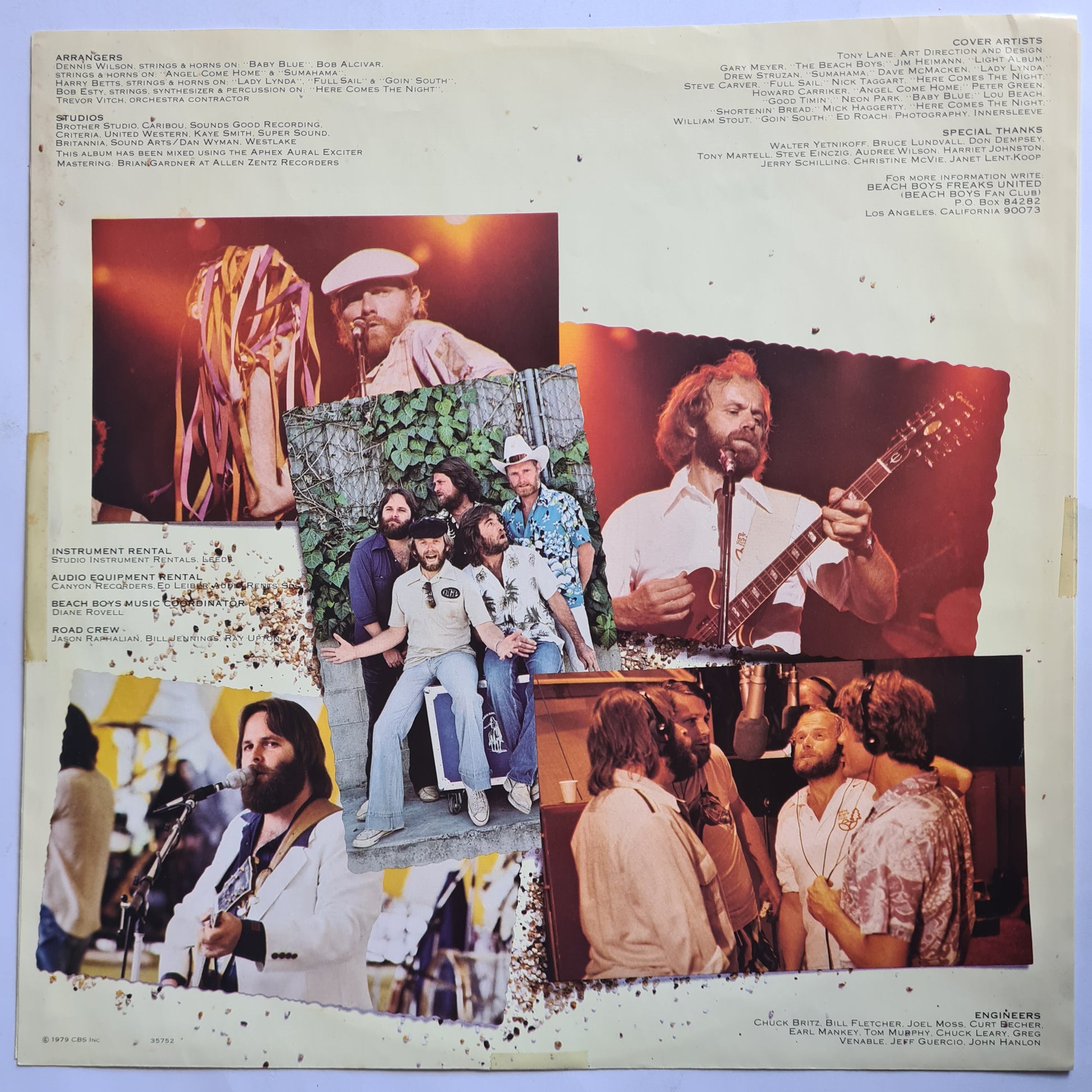 The Beach Boys – L.A. (Light Album) - 1979 (USA Pressing) - Vinyl Record LP - Sound Hound Records