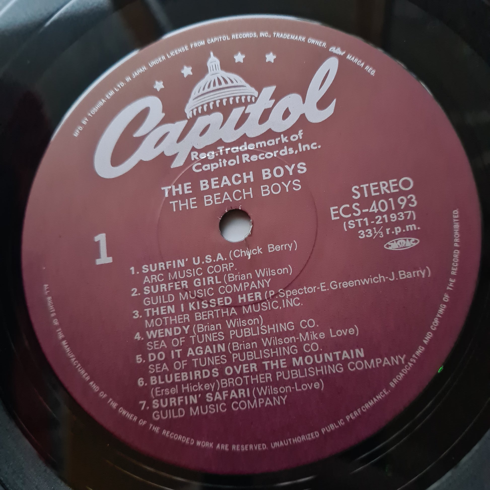 The Beach Boys – The Beach Boys (2LP Japanese Greatest Hits) - 1979 - Vinyl Record LP - Sound Hound Records