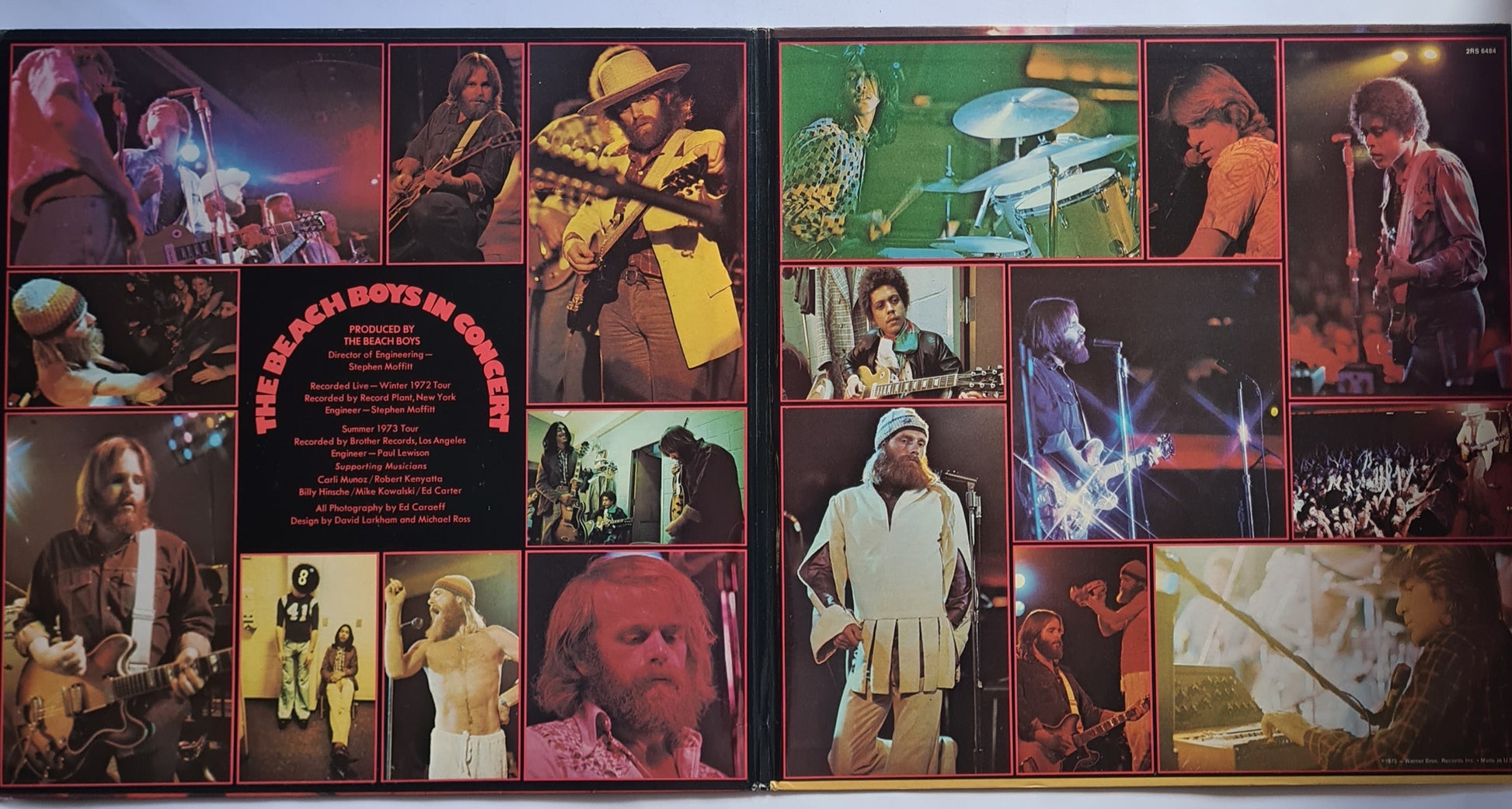 The Beach Boys – The Beach Boys In Concert - 1976 (USA Pressing) - Vinyl Record 2LP - Sound Hound Records