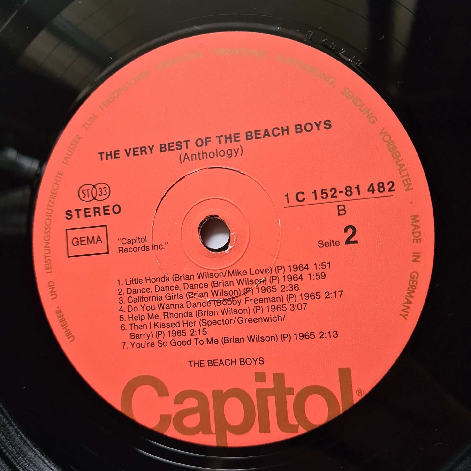 The Beach Boys – The Very Best Of The Beach Boys (Anthology 1963-69) -  (Gatefold) 1974 - Vinyl Record 2LP - Sound Hound Records