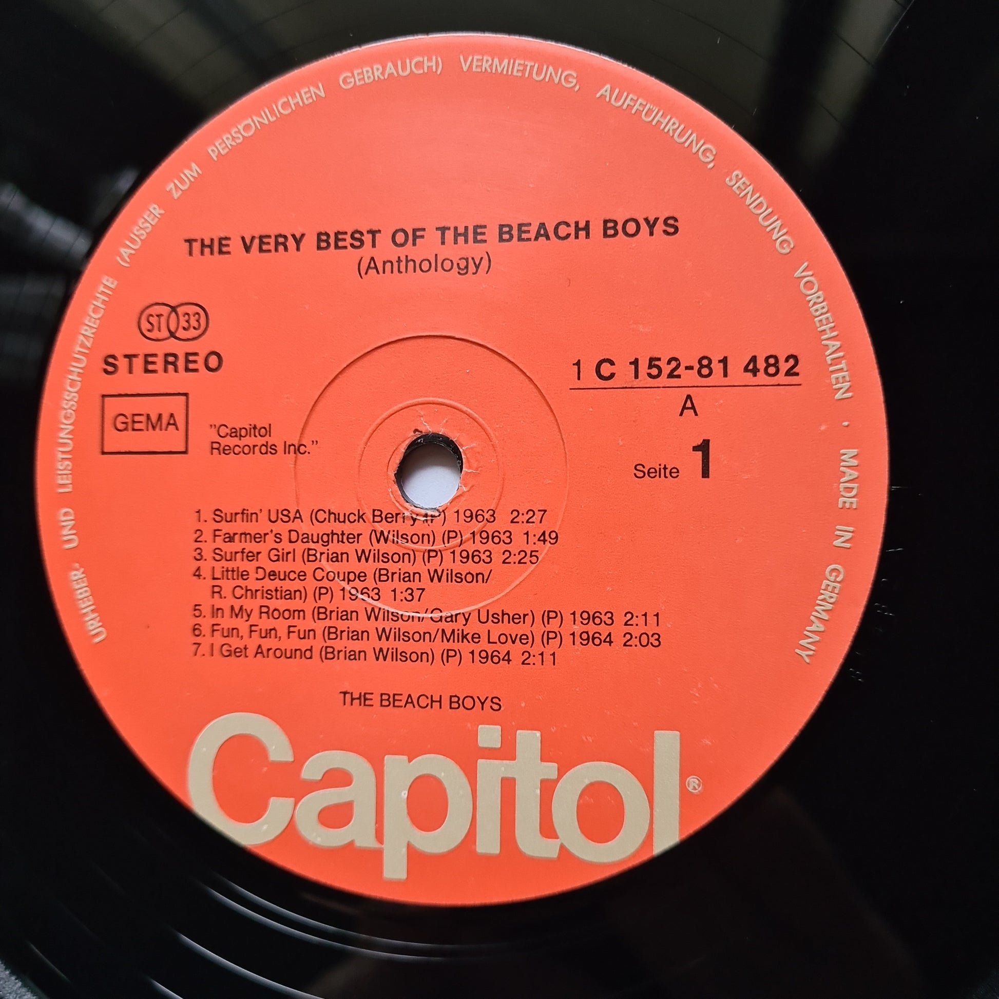 The Beach Boys – The Very Best Of The Beach Boys (Anthology 1963-69) -  (Gatefold) 1974 - Vinyl Record 2LP - Sound Hound Records