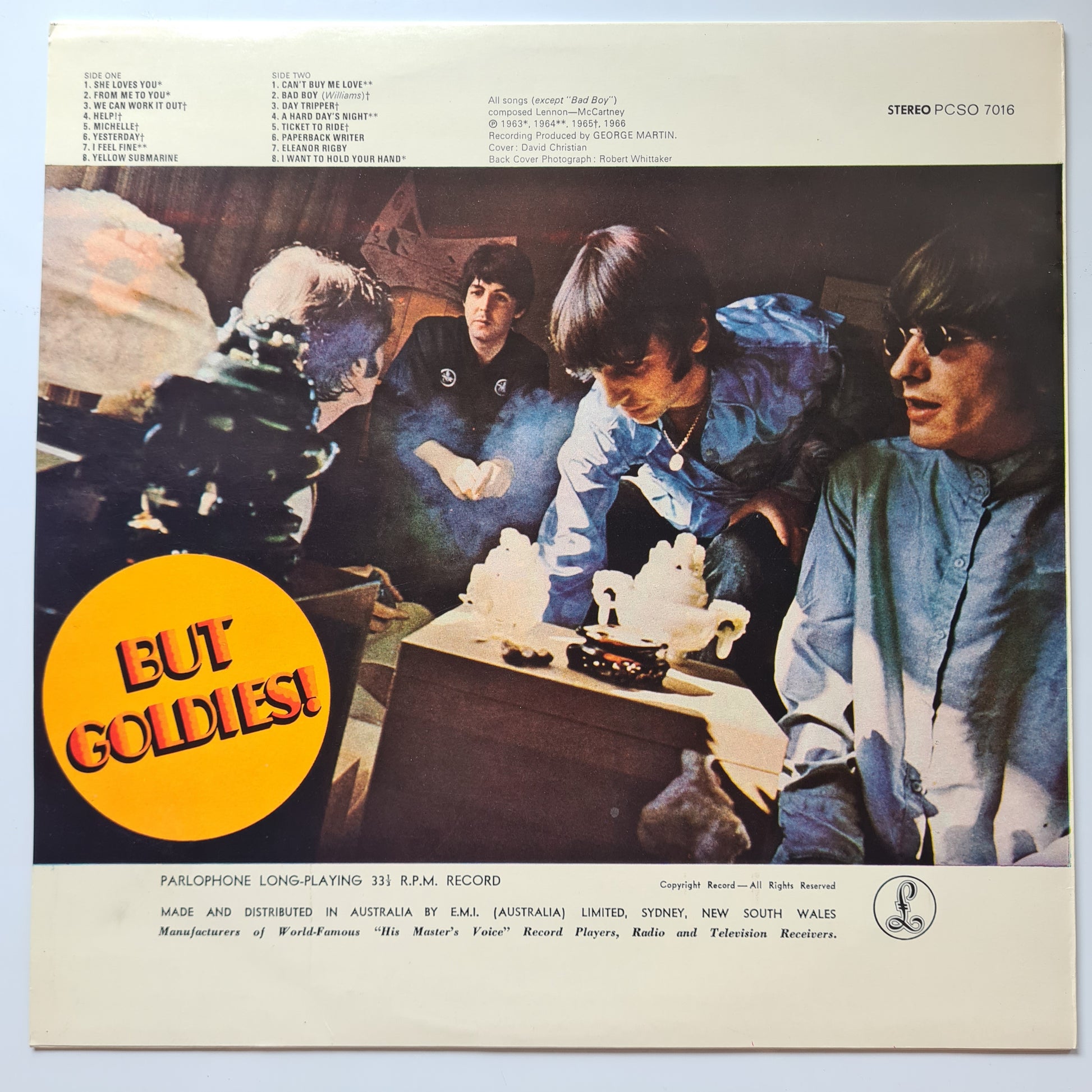 The Beatles –  A Collection Of Beatles Oldies - 1966 (1979 Australian Pressing) - Vinyl Record LP - Sound Hound Records