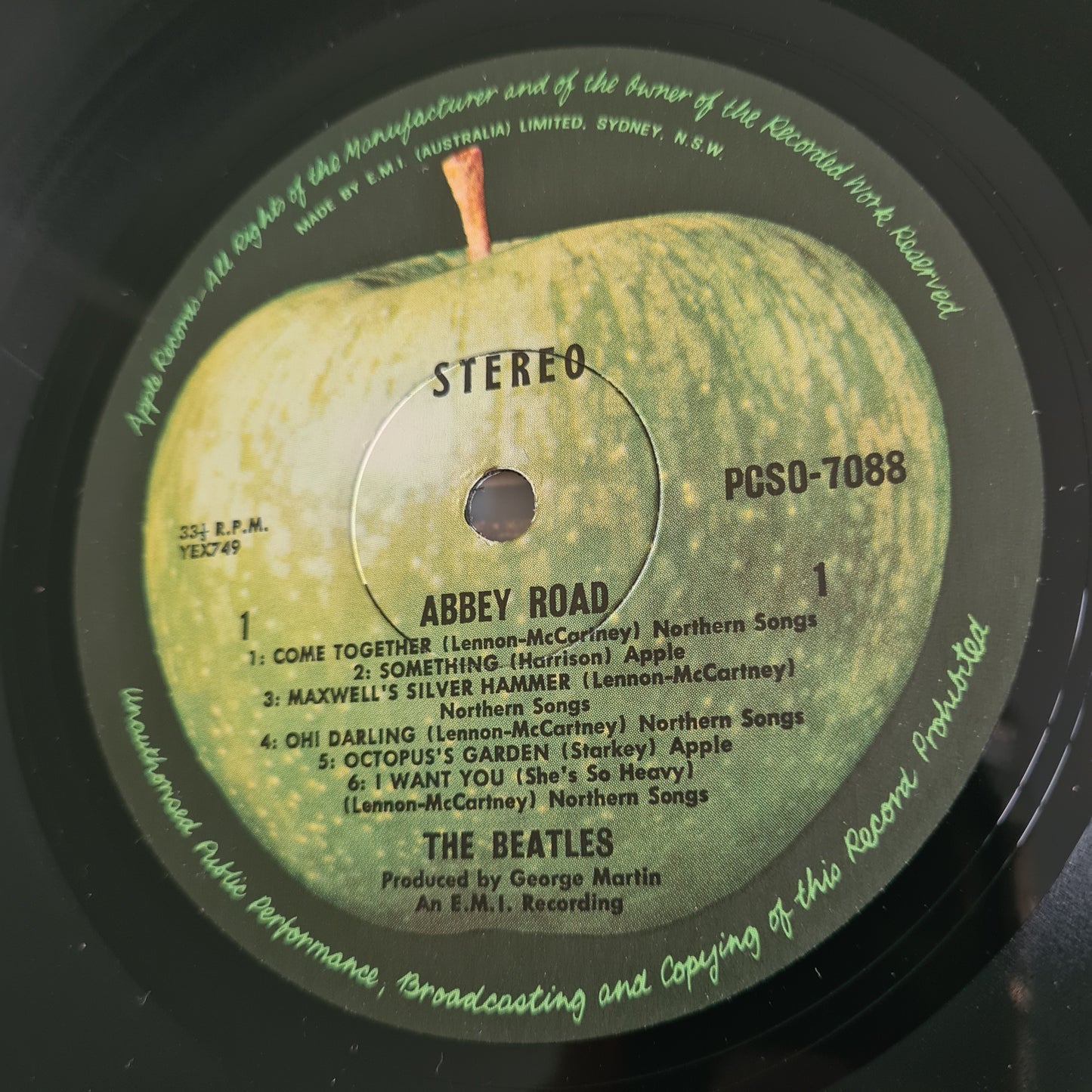 The Beatles – Abbey Road - 1969 (1978 Australian Press) - Vinyl Record LP - Sound Hound Records