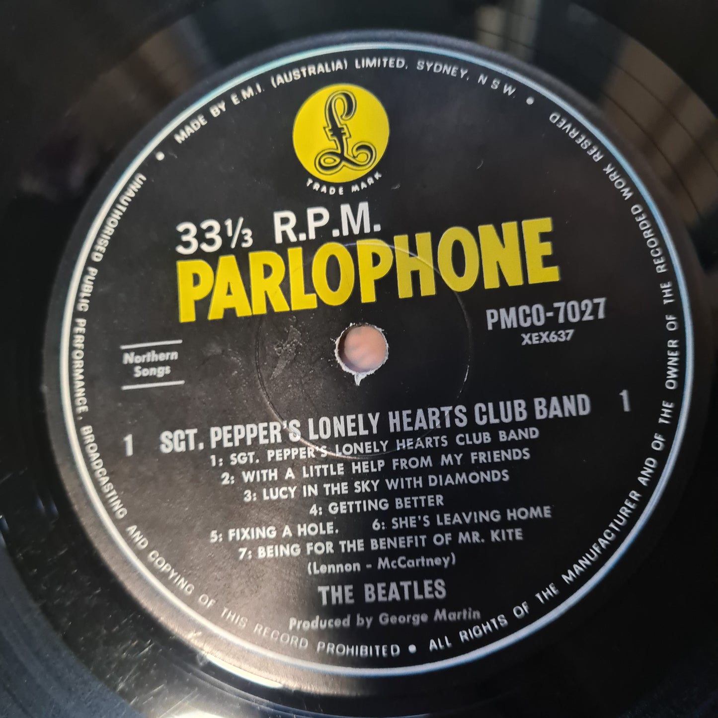 The Beatles – Sgt Peppers Lonely Hearts Club Band - 1967 (First MONO Australian Pressing) Vinyl Record LP - Sound Hound Records