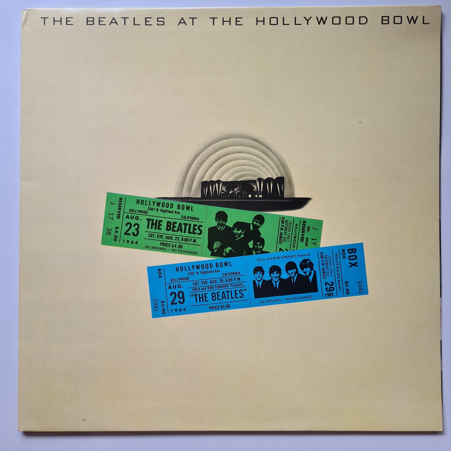 The Beatles –  The Beatles At The Hollywood Bowl - 1977 - Vinyl Record LP (near mint) - Sound Hound Records