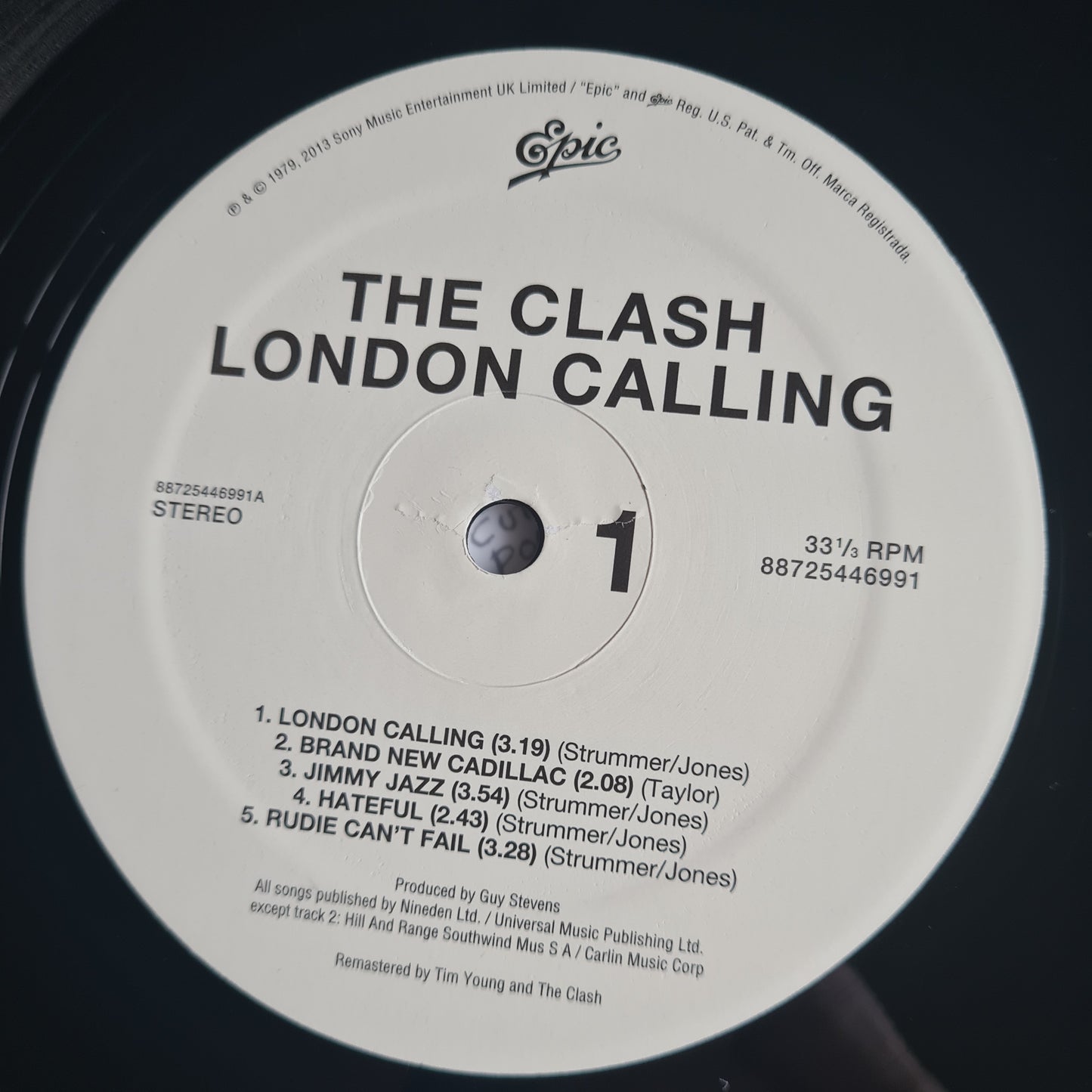 The Clash – London Calling - 1979 (2013 USA 2LP Pressing) - Vinyl Record - Sound Hound Records