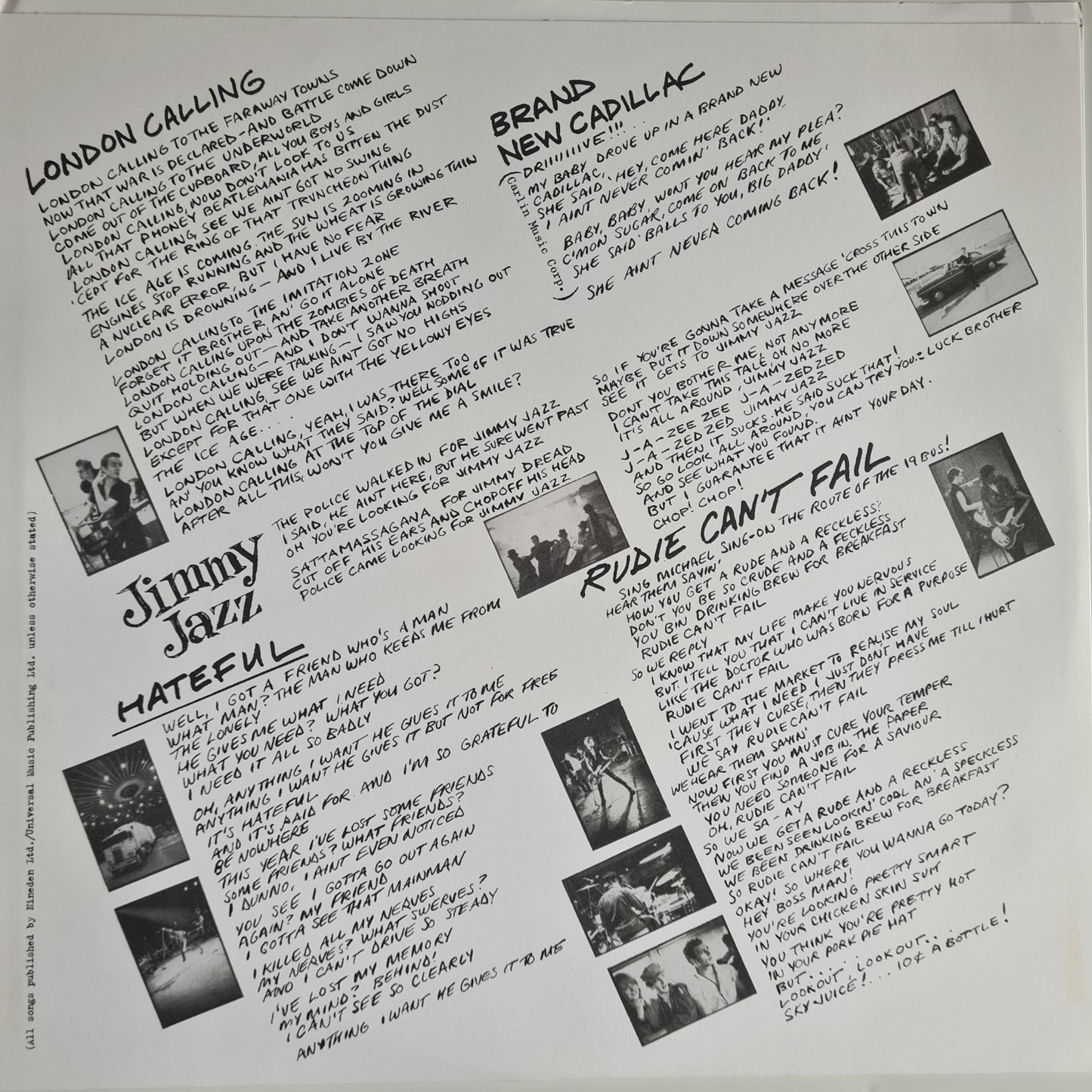 The Clash – London Calling - 1979 (2013 USA 2LP Pressing) - Vinyl Record - Sound Hound Records