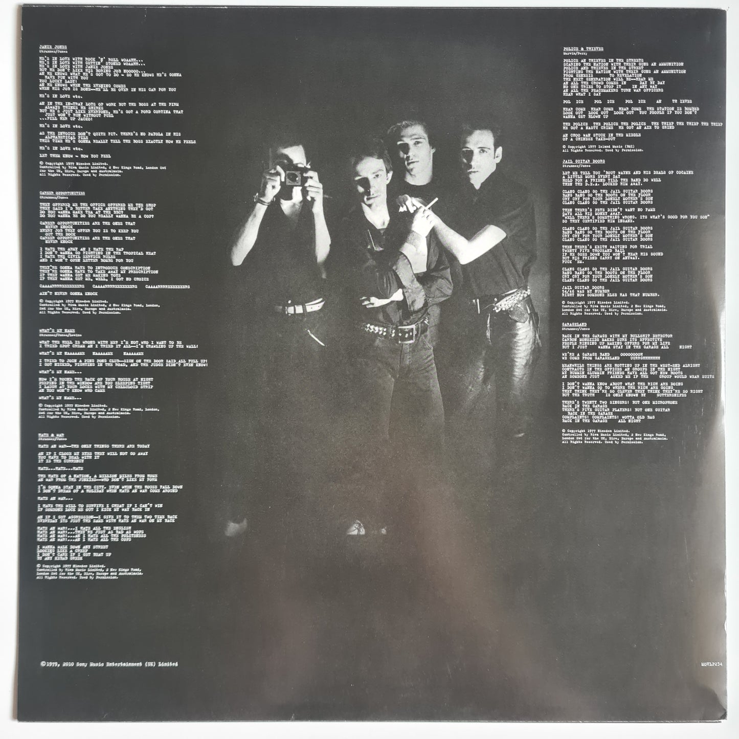 The Clash – The Clash - 1977 (2010 European Pressing) - Vinyl Record LP - Sound Hound Records