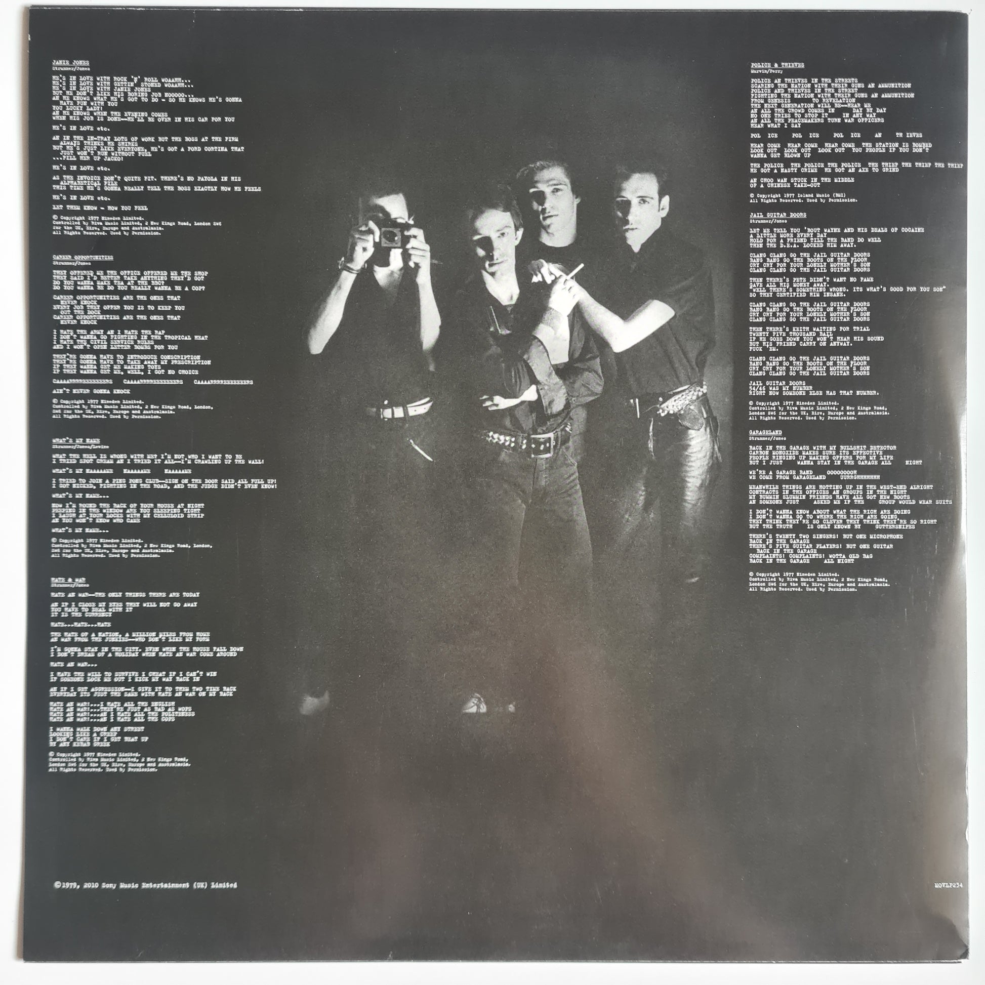 The Clash – The Clash - 1977 (2010 European Pressing) - Vinyl Record LP - Sound Hound Records