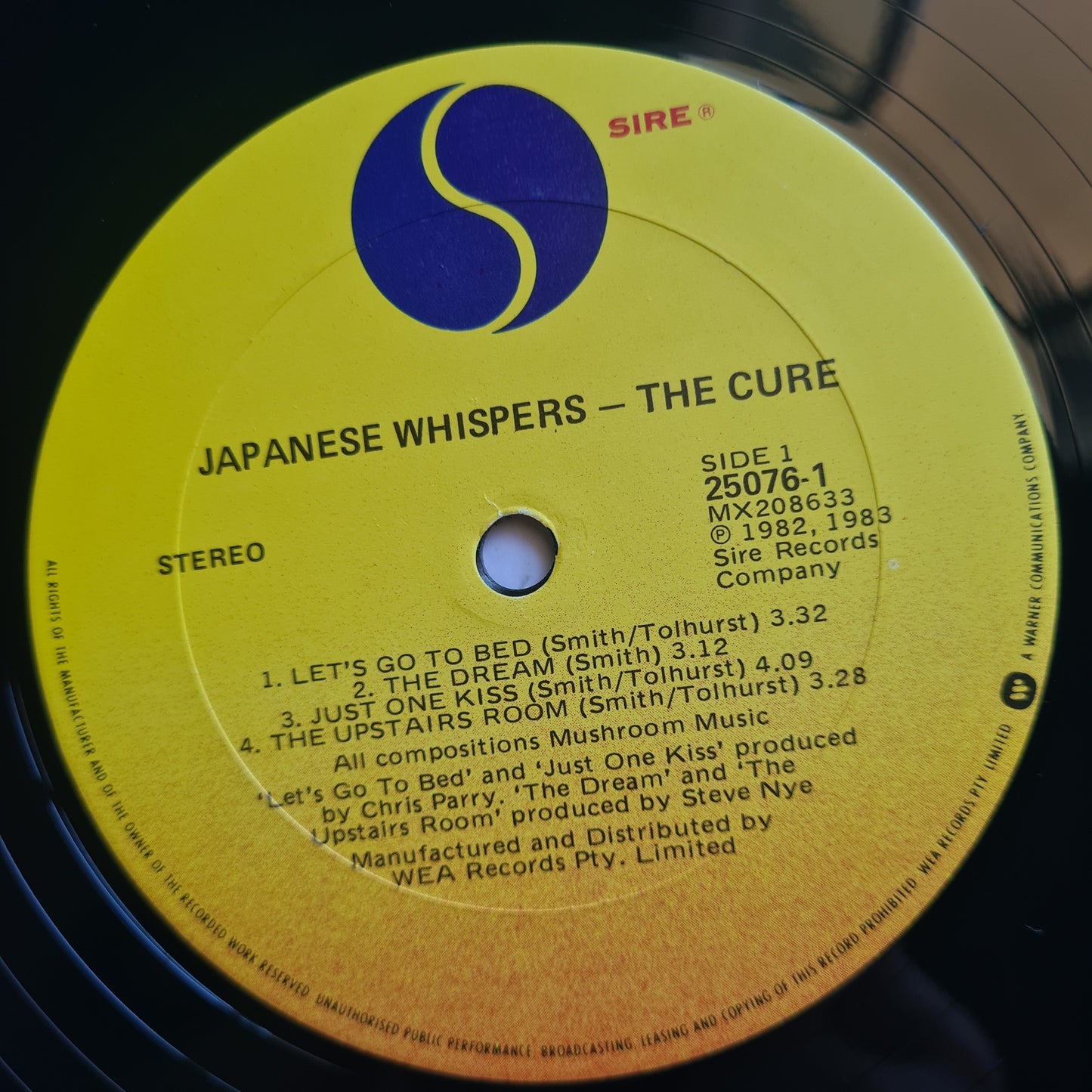 The Cure – Japanese Whispers - 1983 - Vinyl Record LP - Sound Hound Records