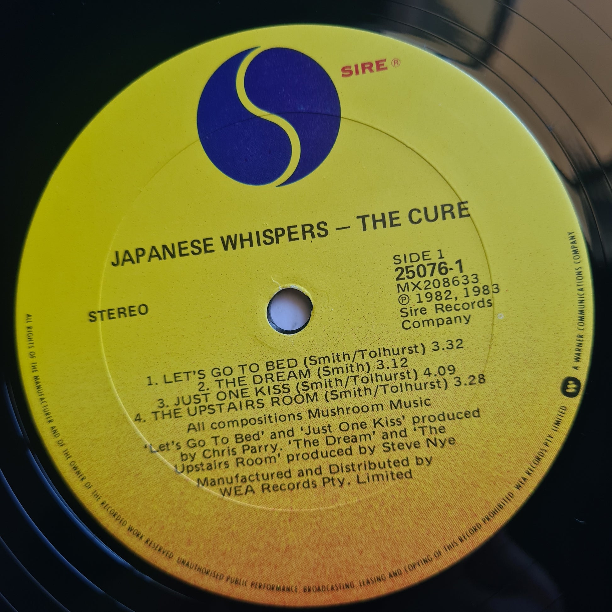 The Cure – Japanese Whispers - 1983 - Vinyl Record LP - Sound Hound Records