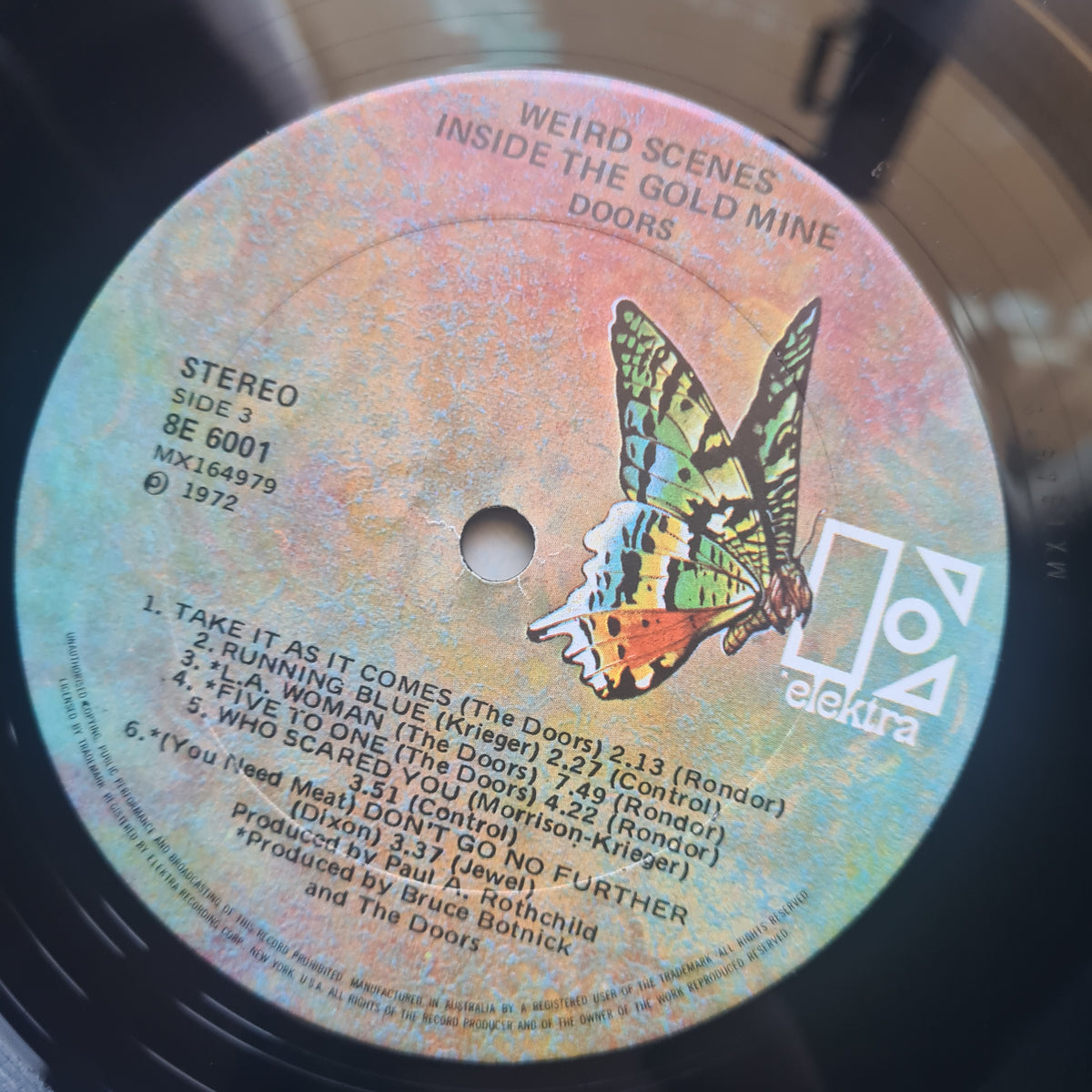 The Doors – Weird Scenes Inside The Goldmine (Greatest Hits) - 1972 - Vinyl Record 2LP - Sound Hound Records