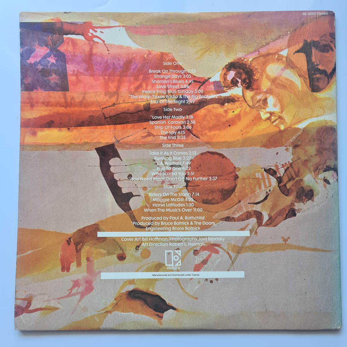 The Doors – Weird Scenes Inside The Goldmine (Greatest Hits) - 1972 - Vinyl Record 2LP - Sound Hound Records