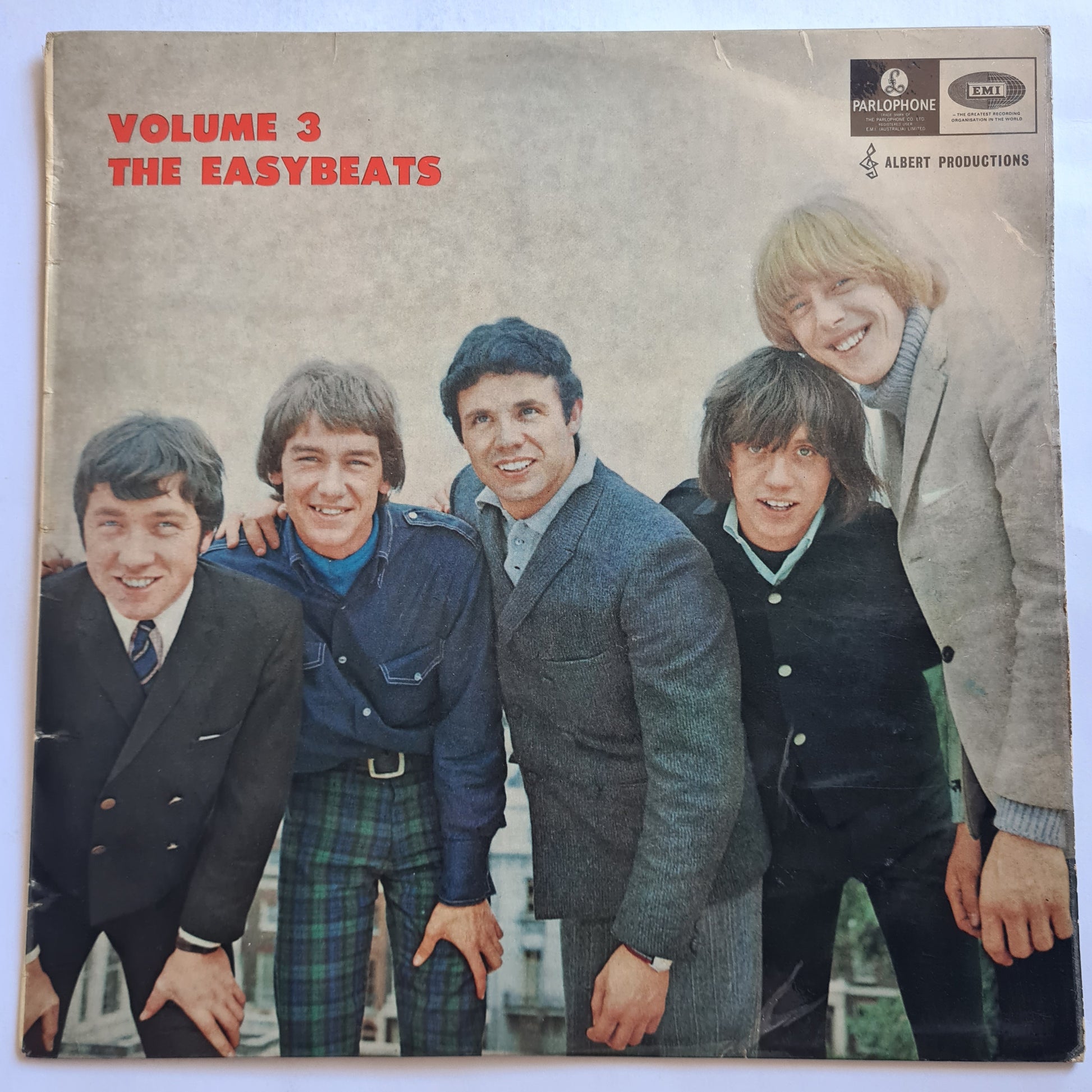 The Easybeats – Volume 3 - 1966 (First MONO Australian Pressing)- Vinyl Record LP - RARE - Sound Hound Records