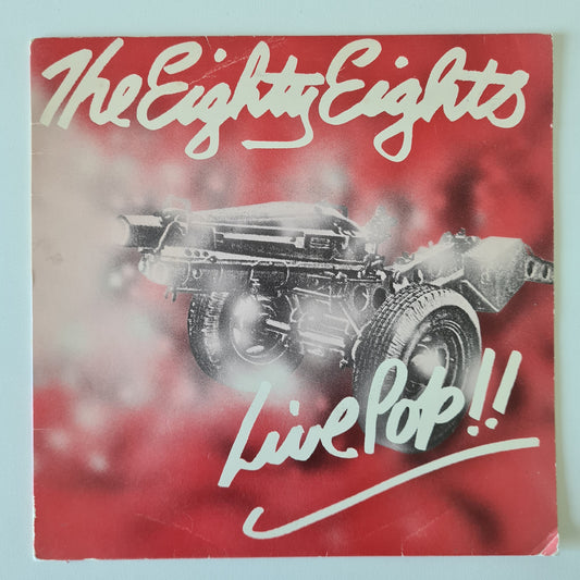 The Eighty Eights –  Live Pop!! - 1980 - Vinyl Record 7" EP 45 - Sound Hound Records