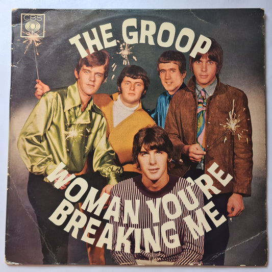The Groop – Woman You're Breaking Me - 1967 (MONO Pressing) - Vinyl Record LP - Sound Hound Records