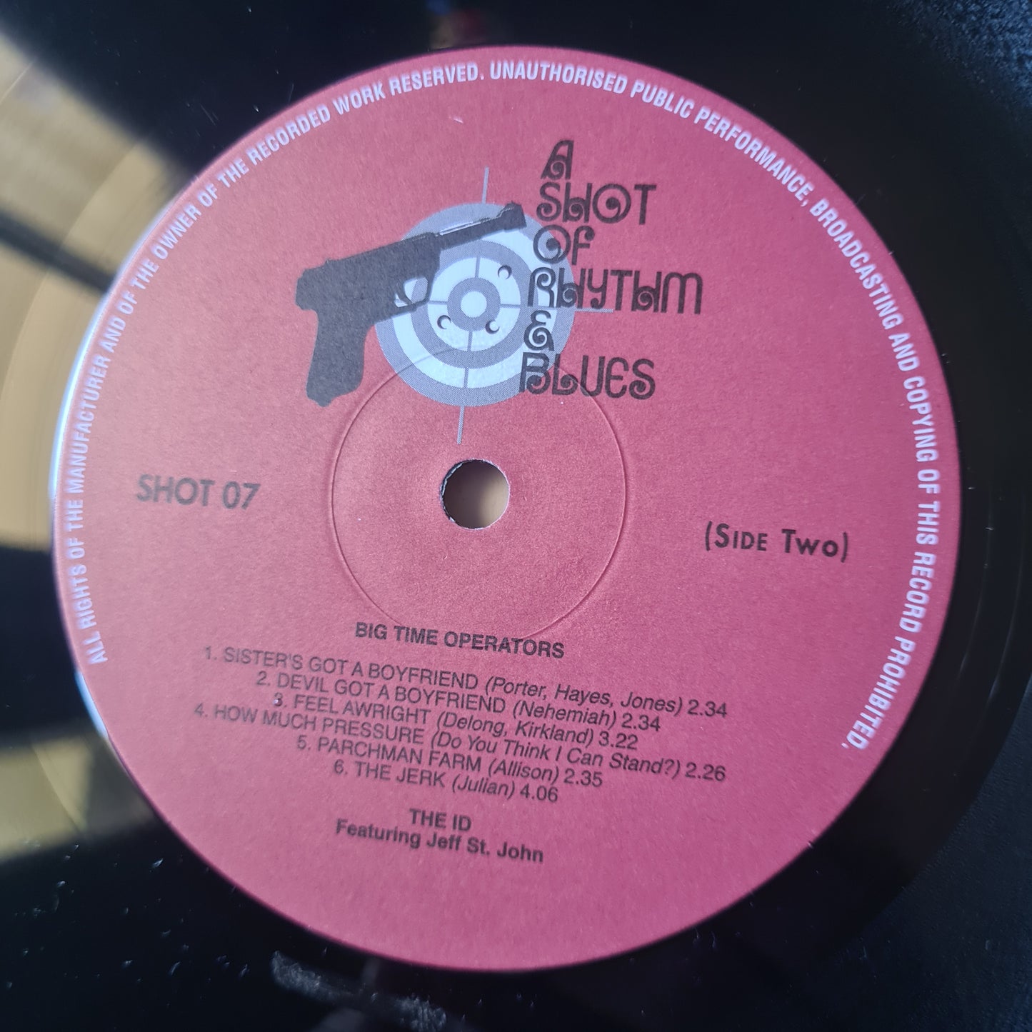 The ID (featuring Jeff St. John) – Big Time Operators - 1967 (2015 Spanish Pressing) - Vinyl Record LP - Sound Hound Records