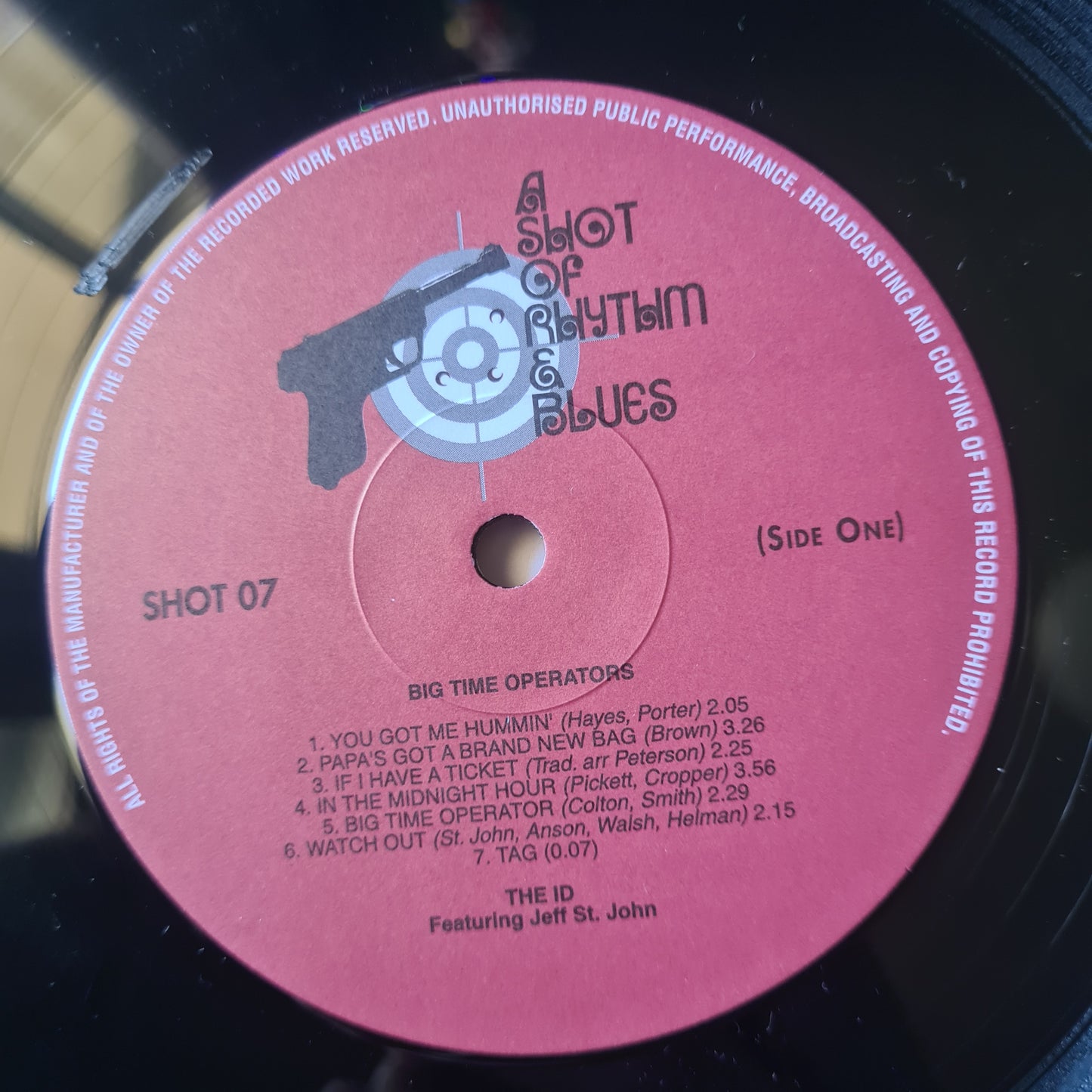 The ID (featuring Jeff St. John) – Big Time Operators - 1967 (2015 Spanish Pressing) - Vinyl Record LP - Sound Hound Records