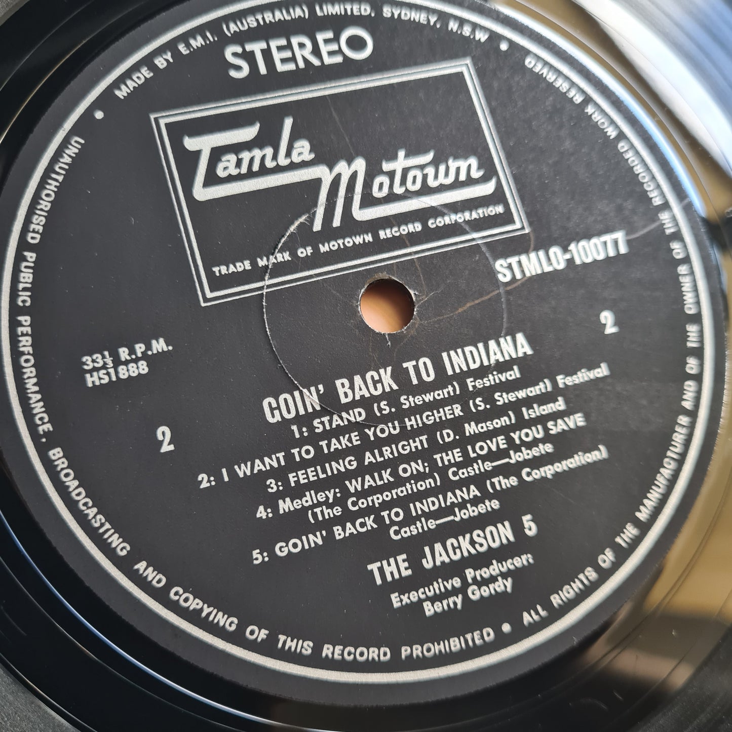 The Jackson 5 – Goin' Back To Indiana (Original TV Soundtrack) - 1972- Vinyl Record LP (Michael Jackson) - Sound Hound Records