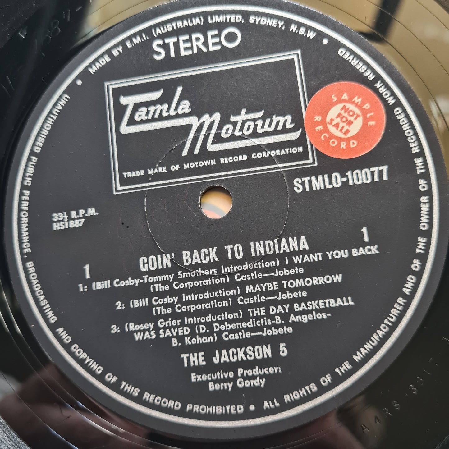 The Jackson 5 – Goin' Back To Indiana (Original TV Soundtrack) - 1972- Vinyl Record LP (Michael Jackson) - Sound Hound Records