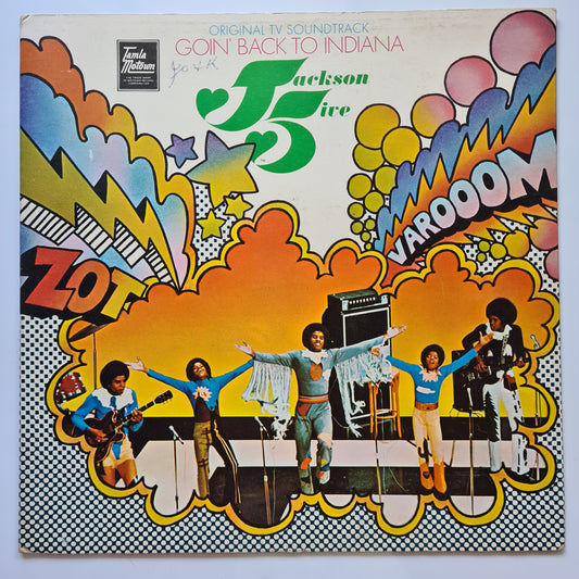 The Jackson 5 – Goin' Back To Indiana (Original TV Soundtrack) - 1972- Vinyl Record LP (Michael Jackson) - Sound Hound Records