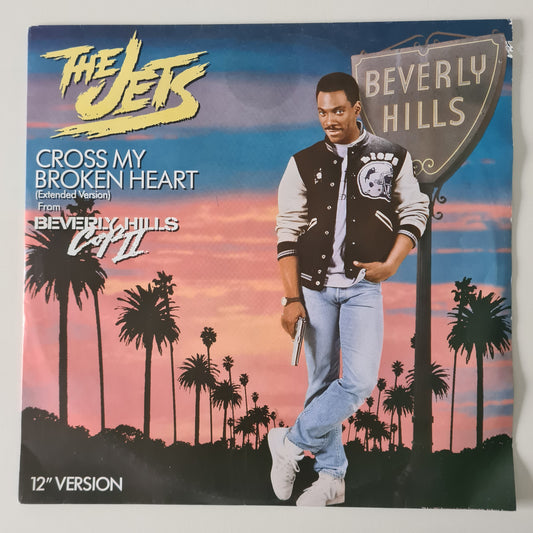 The Jets – Cross My Broken Heart (extended version) From: Beverly Hills Cop II - 1987 - Vinyl Record 12" Maxi Single - Sound Hound Records