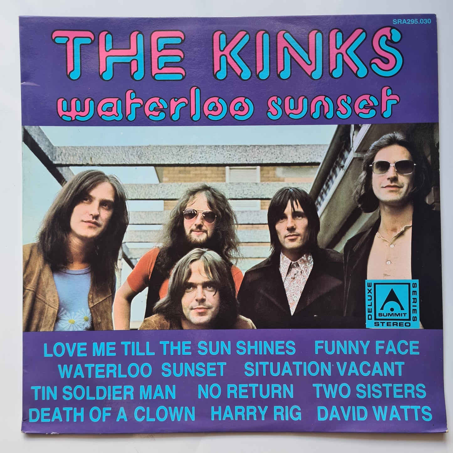 The Kinks – Waterloo Sunset (Greatest Hits) - 1971 - Vinyl Record LP - Sound Hound Records
