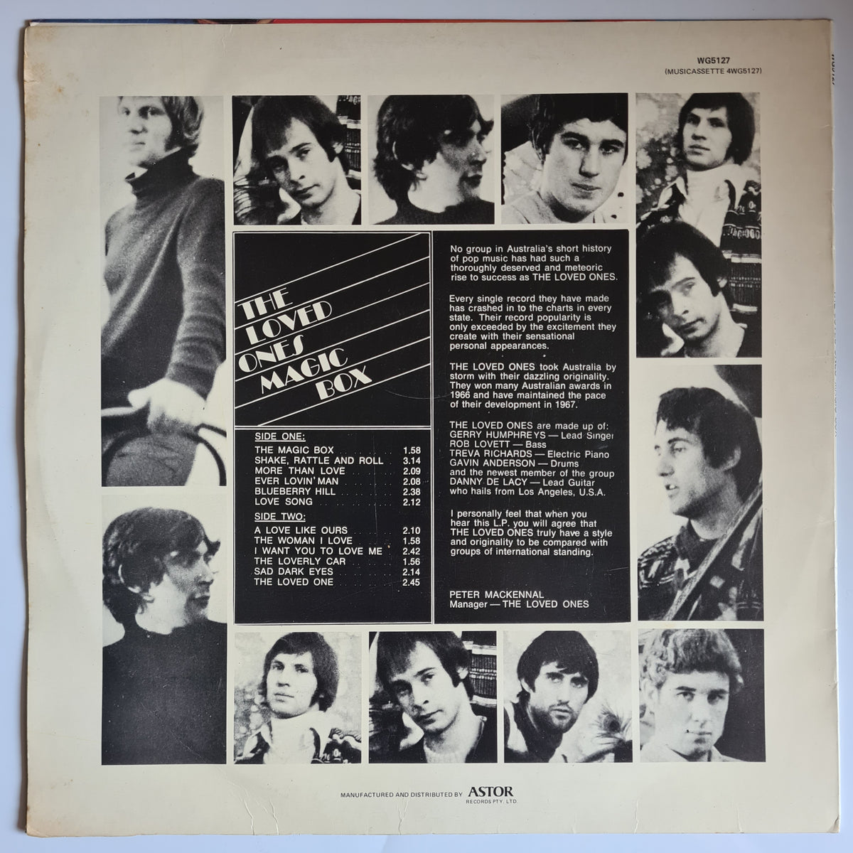 The Loved Ones' – Magic Box - 1967 (1977 Australian Pressing) - Vinyl Record LP (near mint) - Sound Hound Records