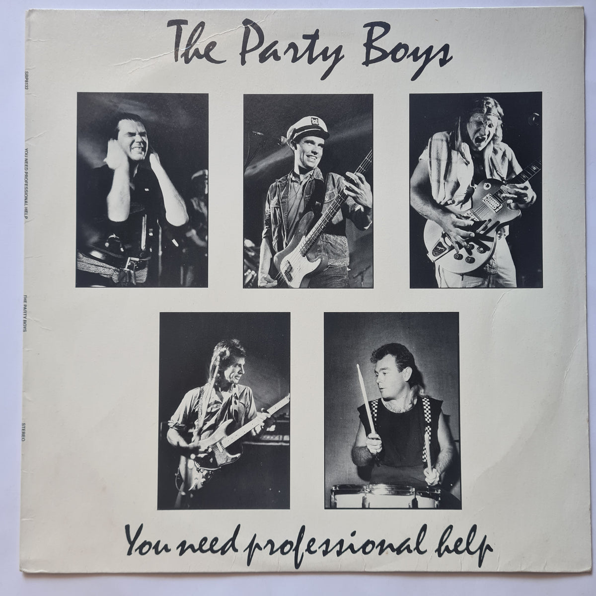 The Party Boys – You Need Professional Help - 1985 - Vinyl Record LP (Joe Walsh, Kevin Borich , etc) - Sound Hound Records
