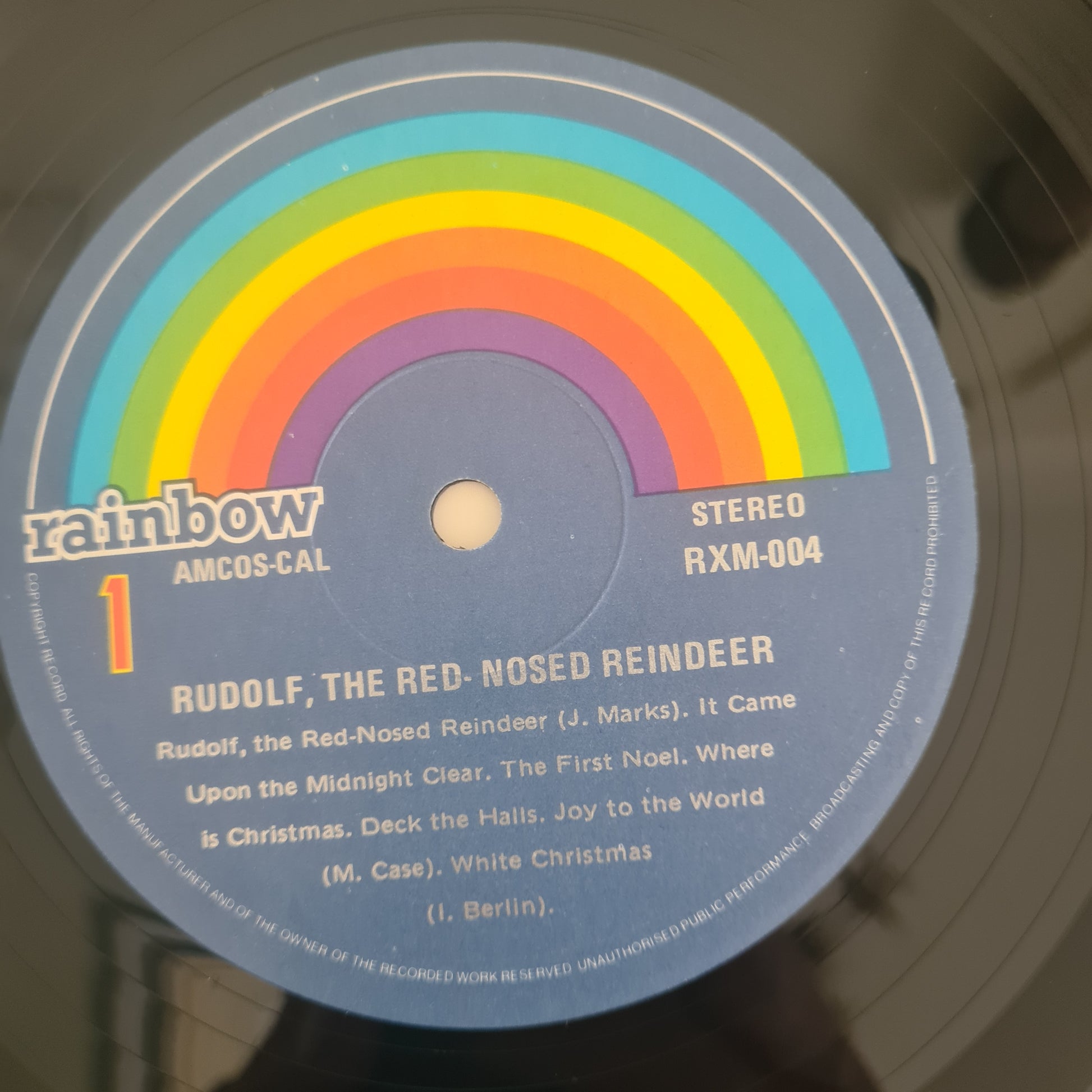 The Peppermint Candy Kids – Rudolph The Red Nosed Reindeer - 1972 (Australian Pressing) - Vinyl Record LP - Sound Hound Records